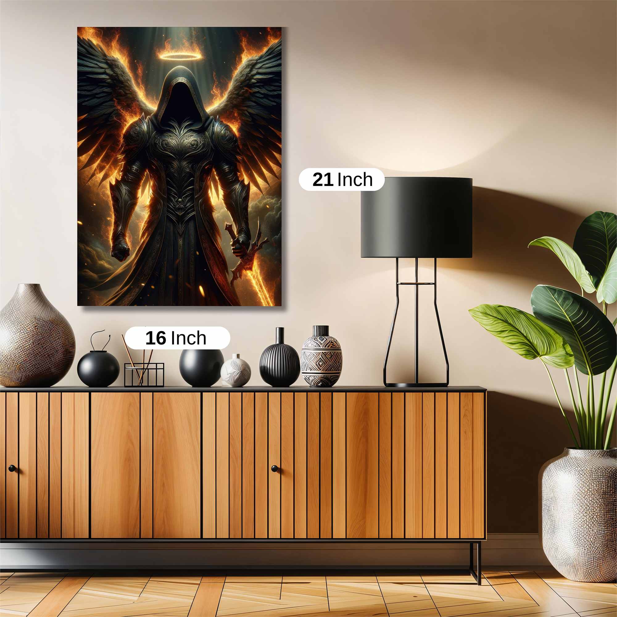 Angel Fury Safe Wall Magnetic / M