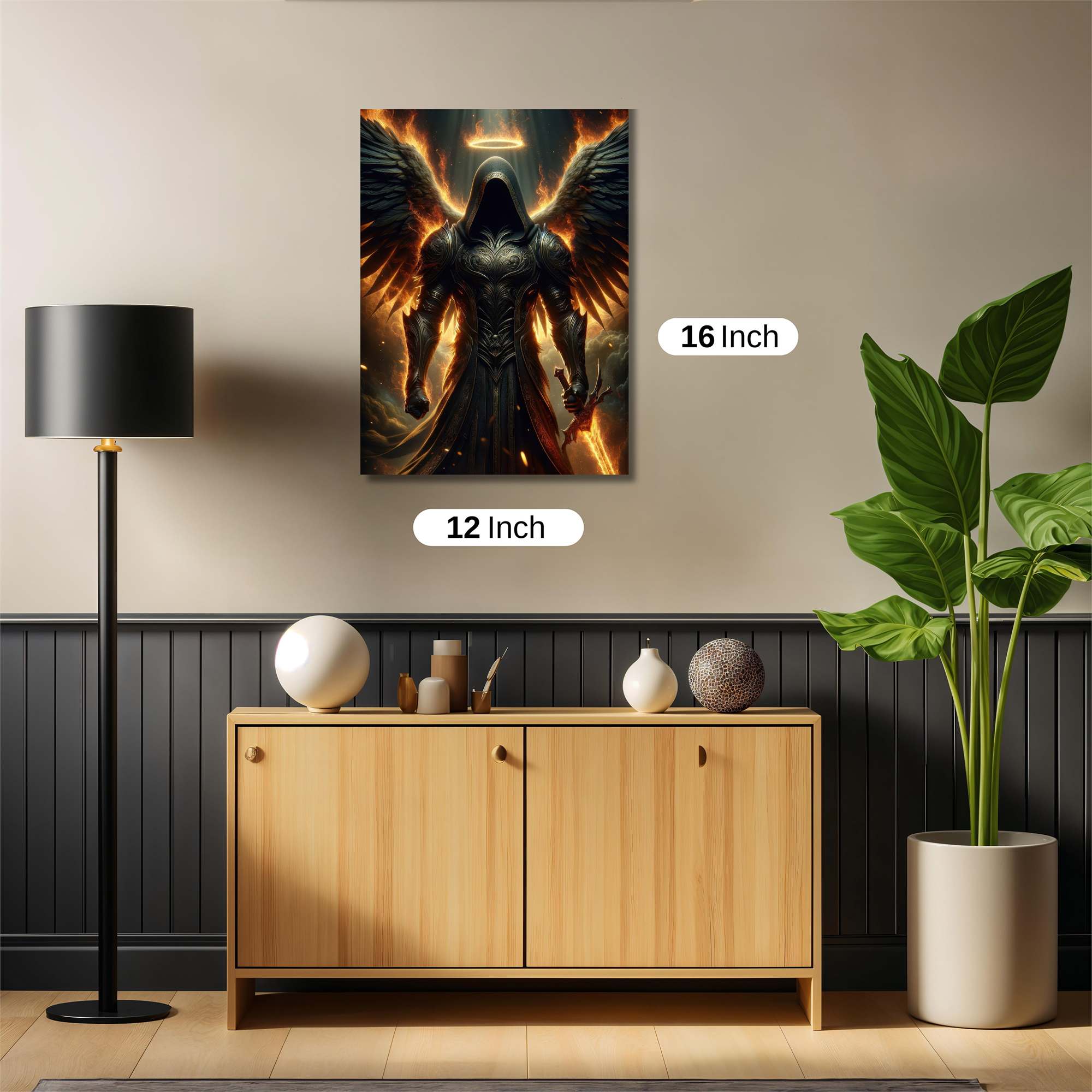 Angel Fury Safe Wall Magnetic / M