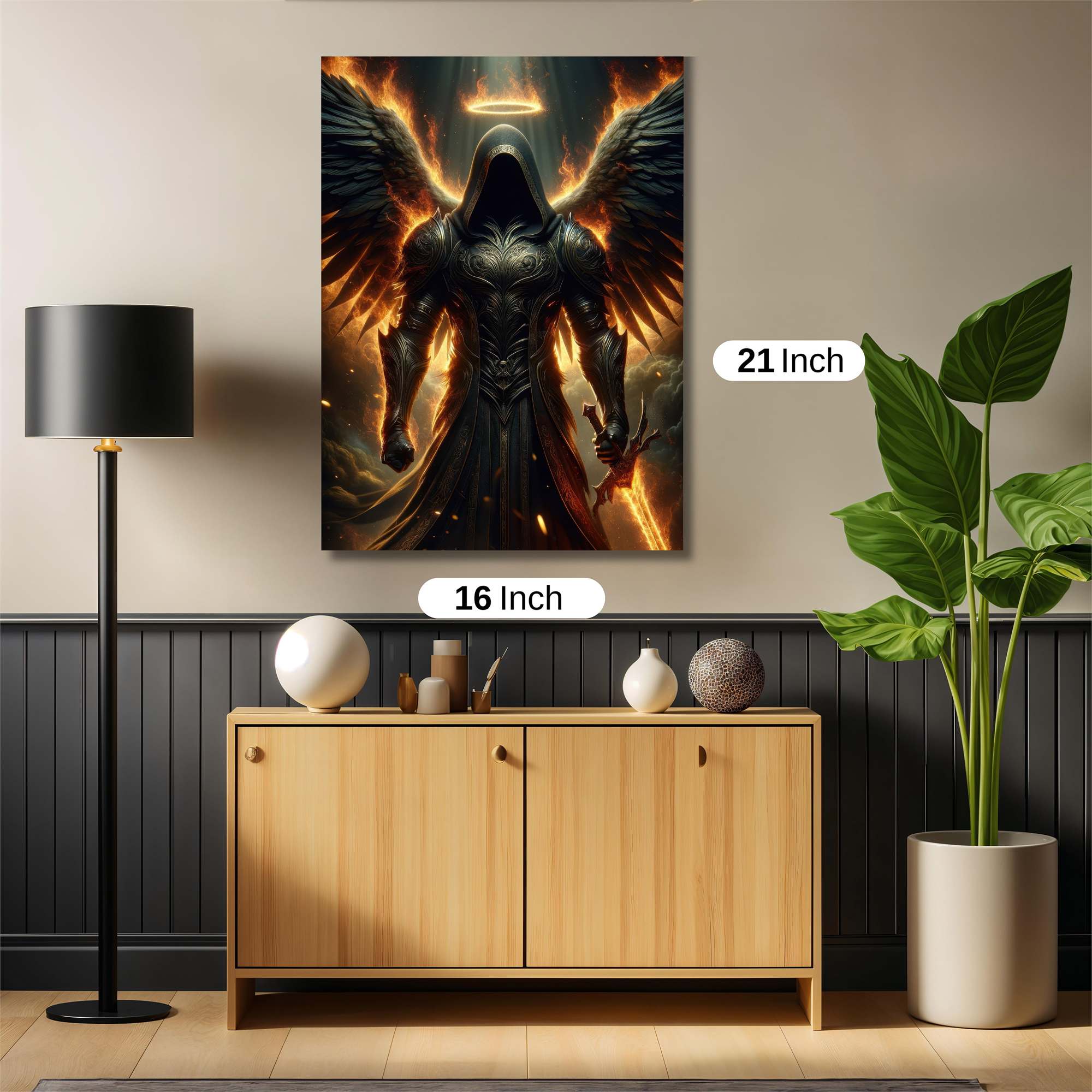 Angel Fury Safe Wall Magnetic / M