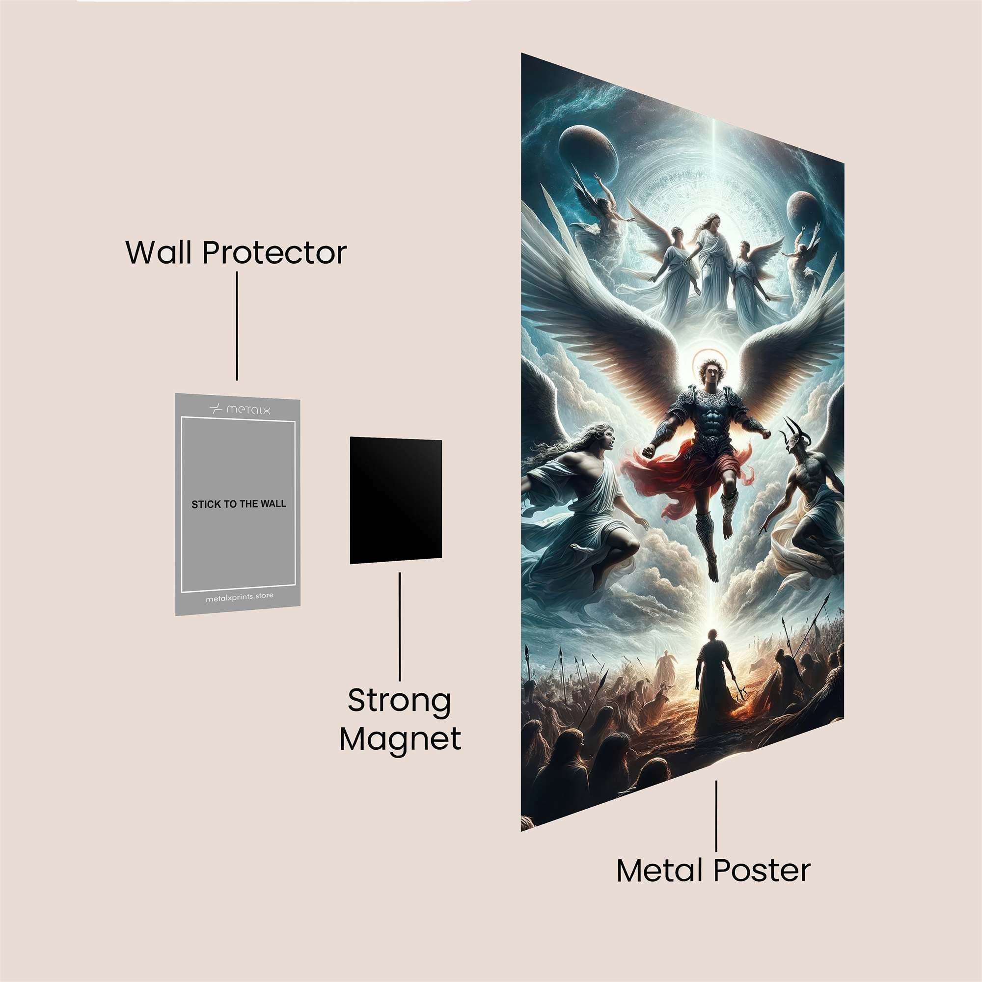 Heavenly Descent Safe Wall Magnetic / M