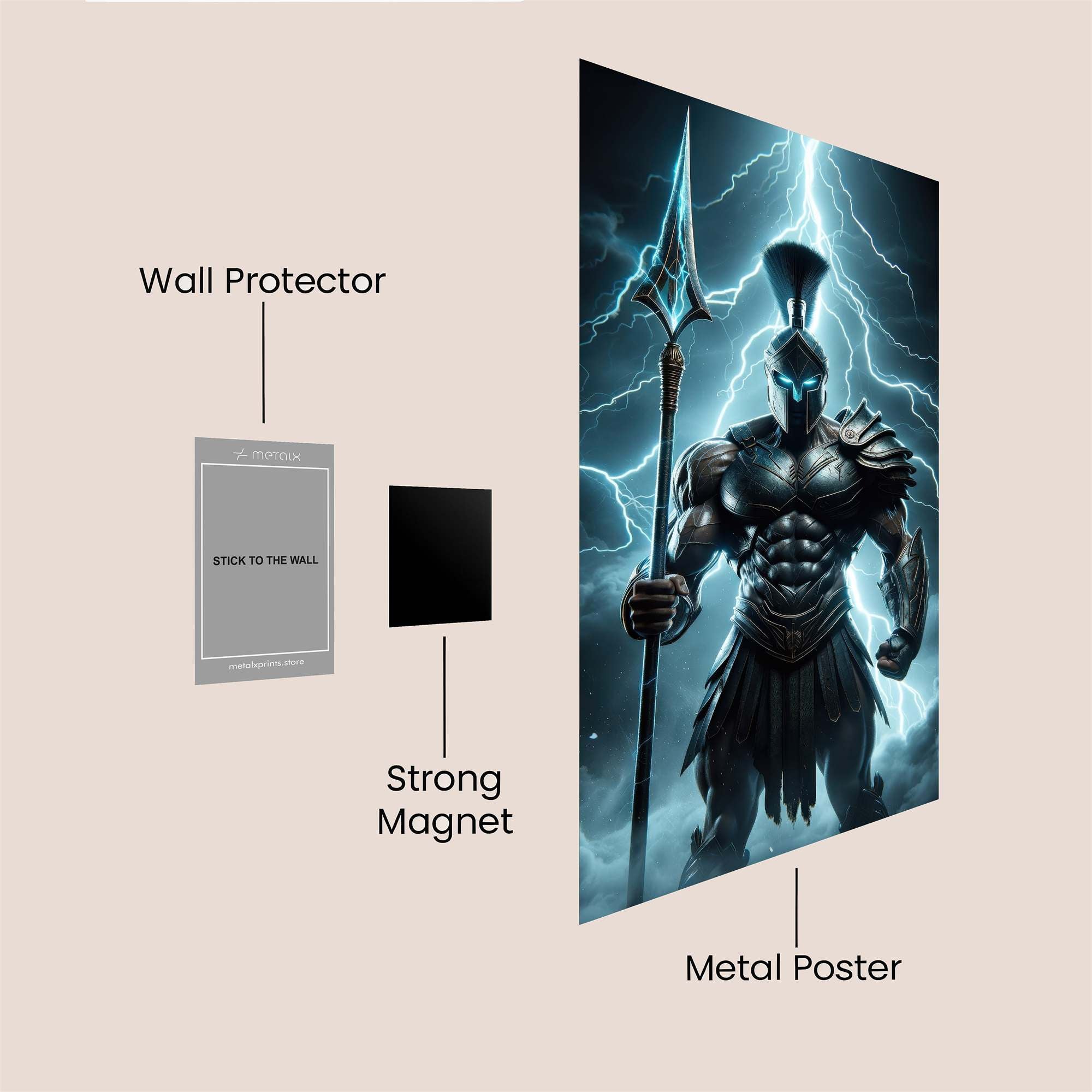 Zeus Majestic Safe Wall Magnetic / M