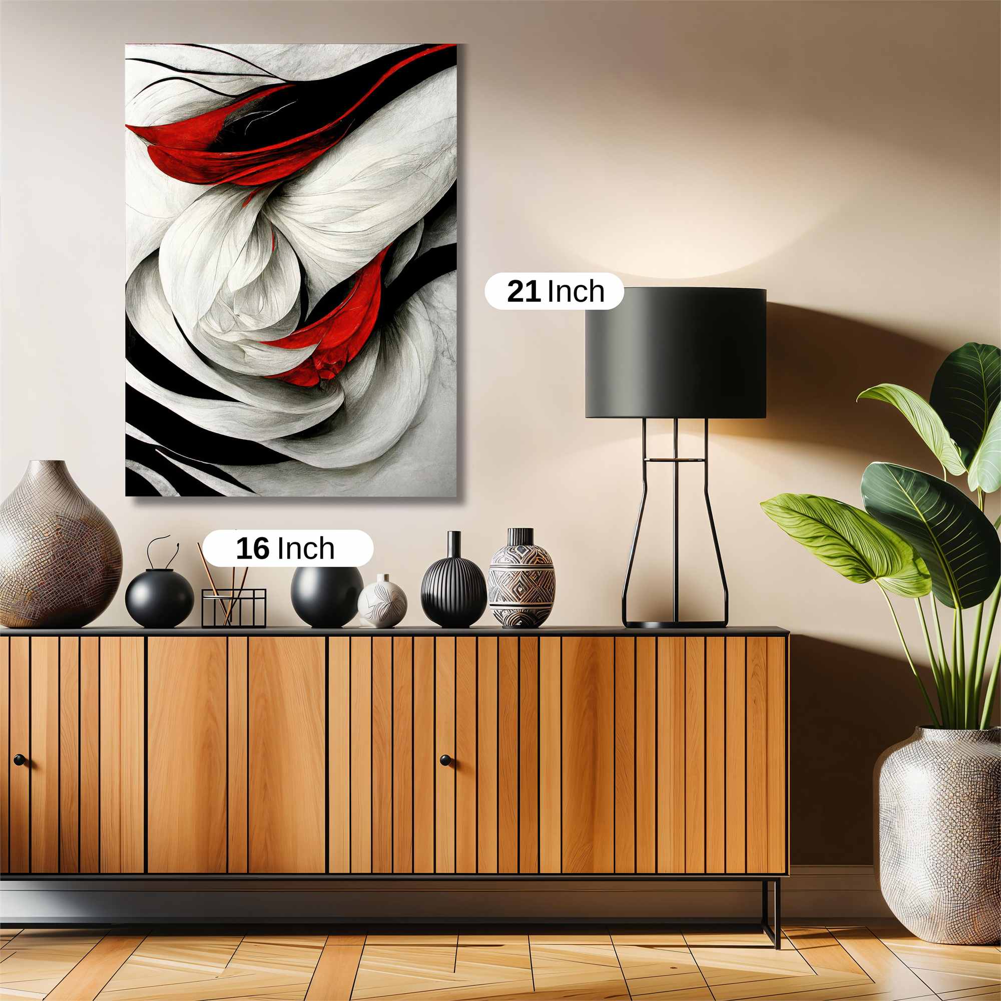 Scarlet Whirl Safe Wall Magnetic / M