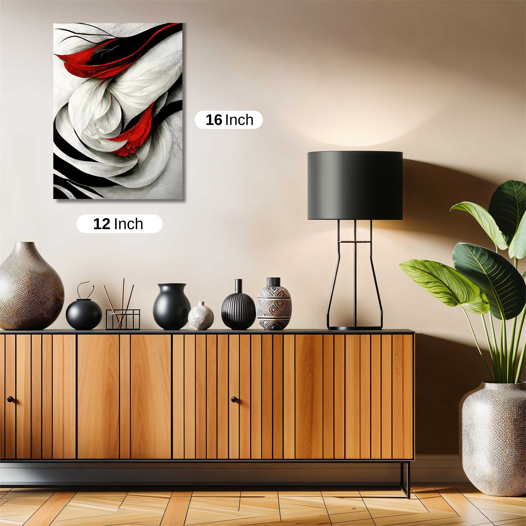 Scarlet Whirl Safe Wall Magnetic / M