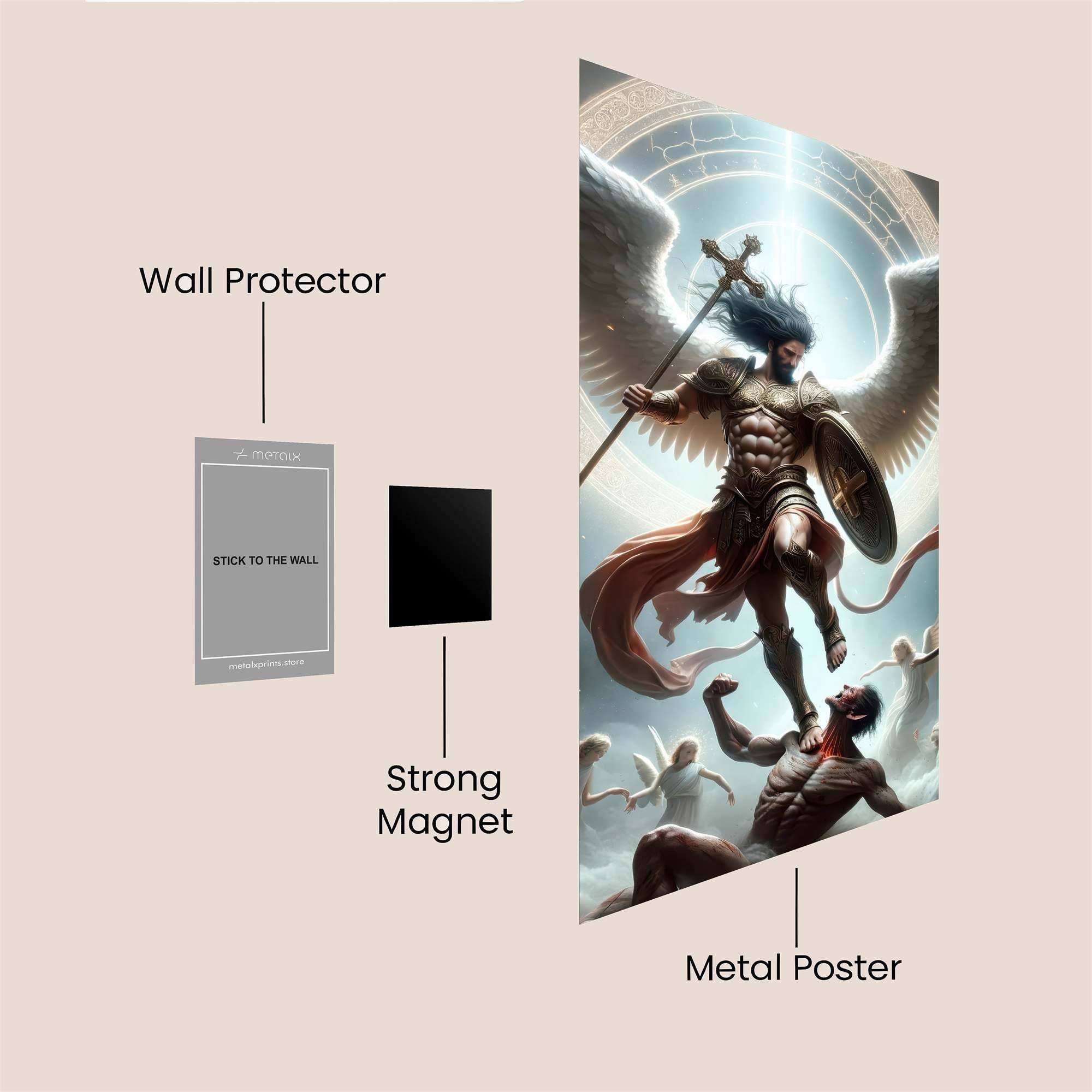 Archangel Ascendant Safe Wall Magnetic / M