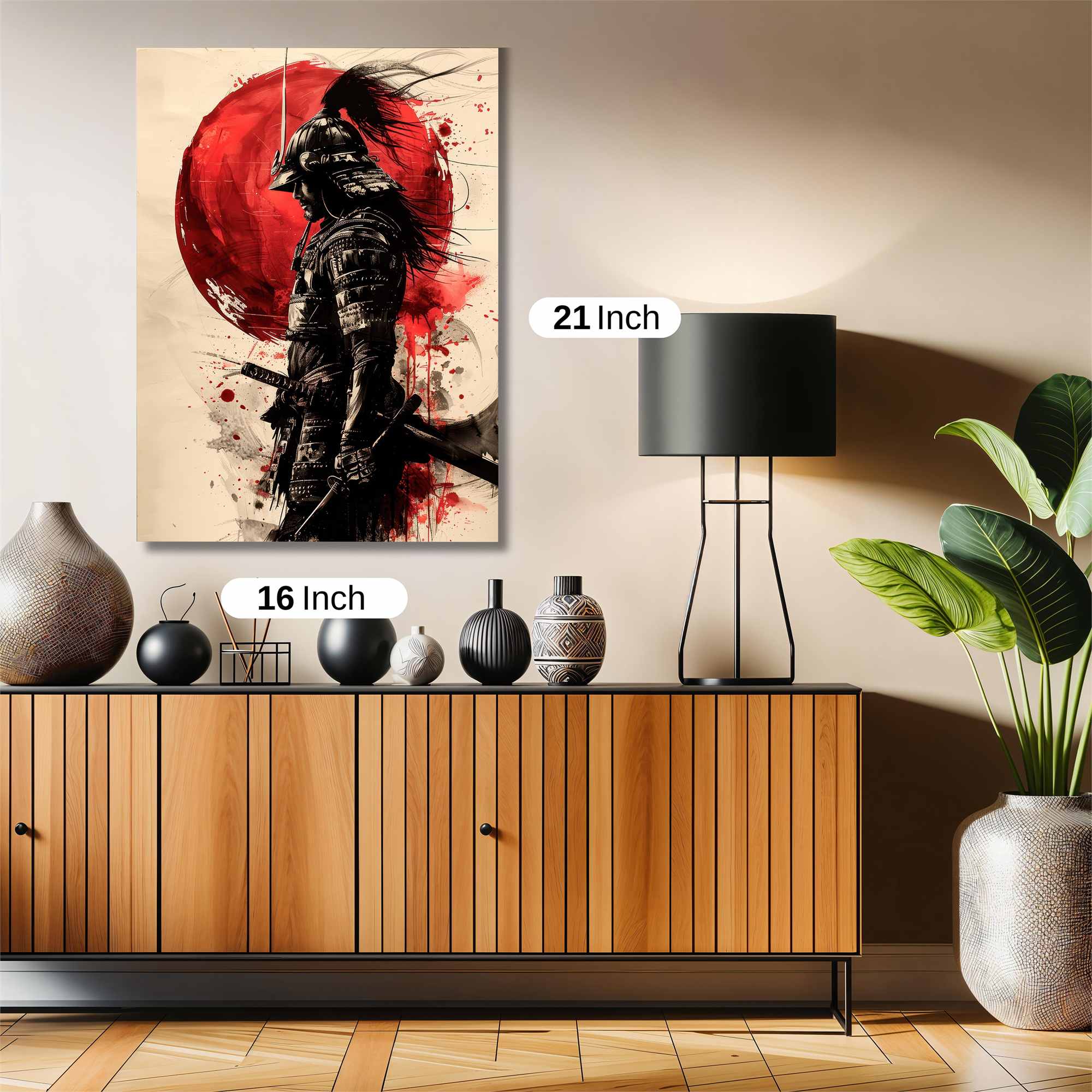 Samurai Dawn Safe Wall Magnetic / M