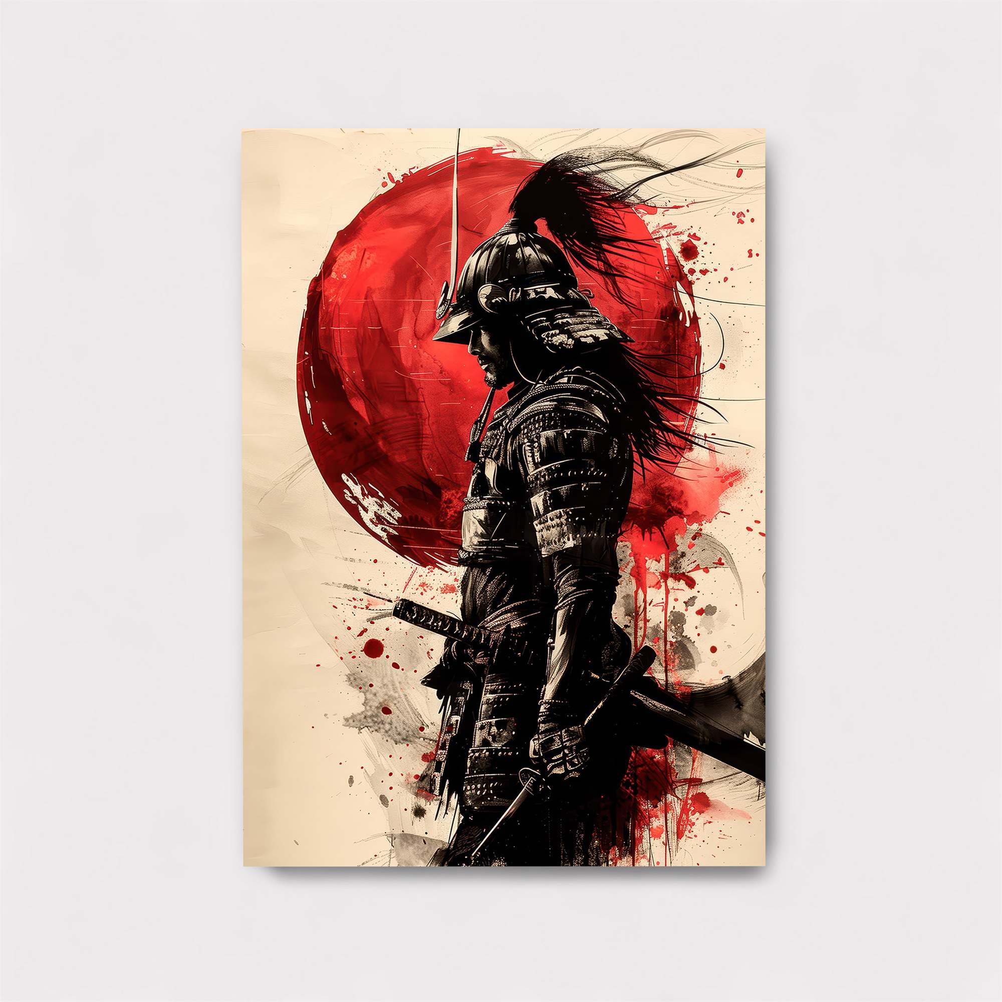 Samurai Dawn Safe Wall Magnetic / M