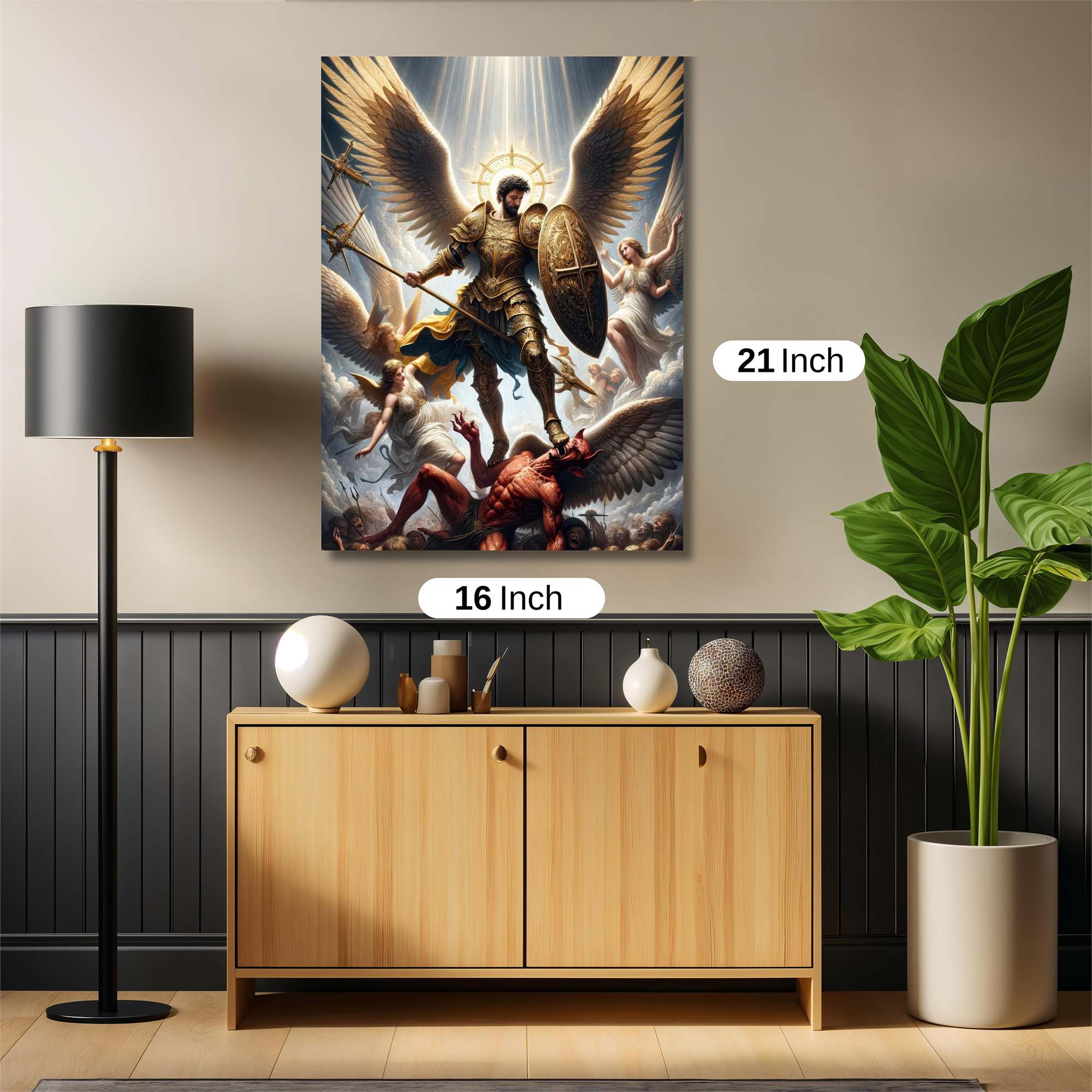 Michael Triumphant Safe Wall Magnetic / M