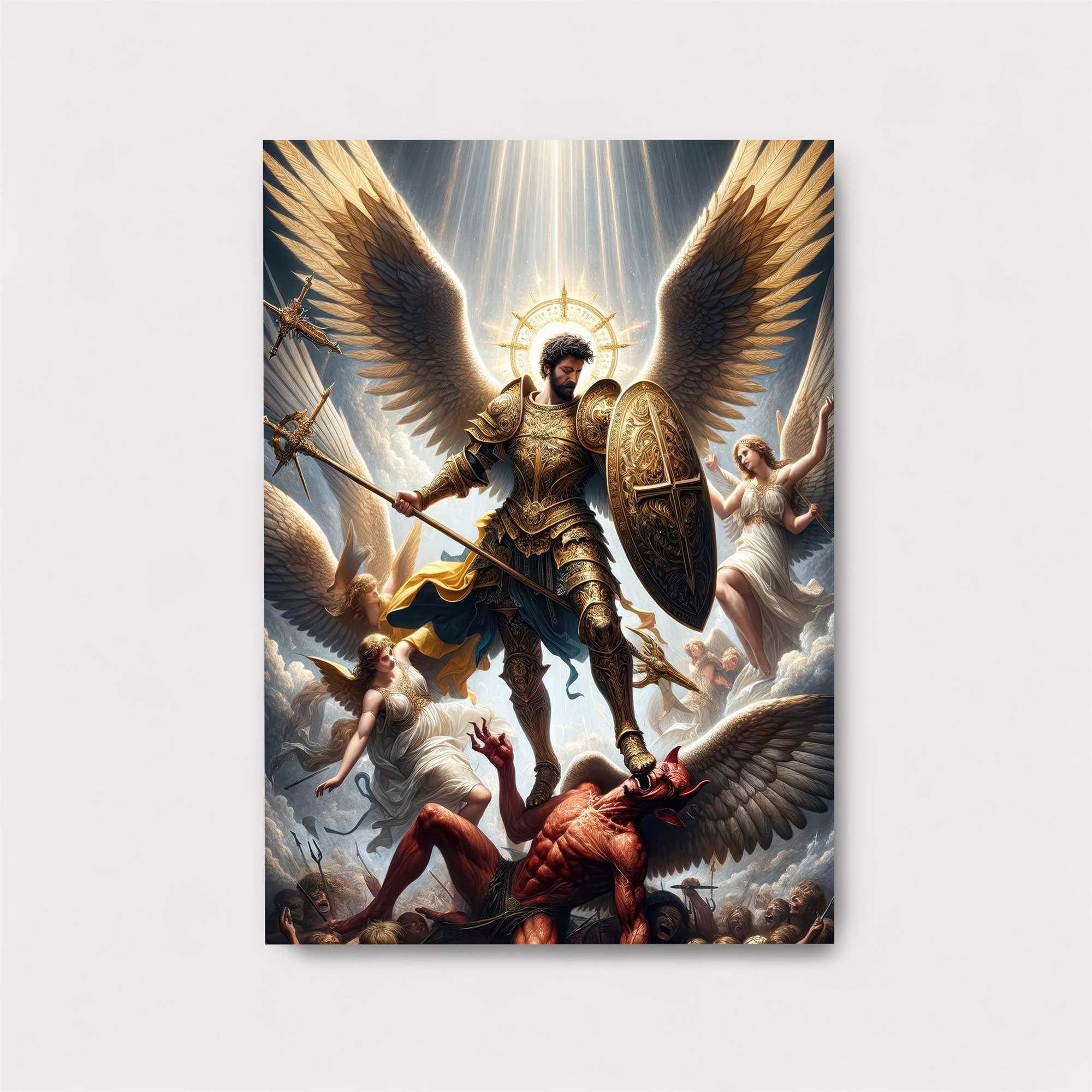 Michael Triumphant Safe Wall Magnetic / M