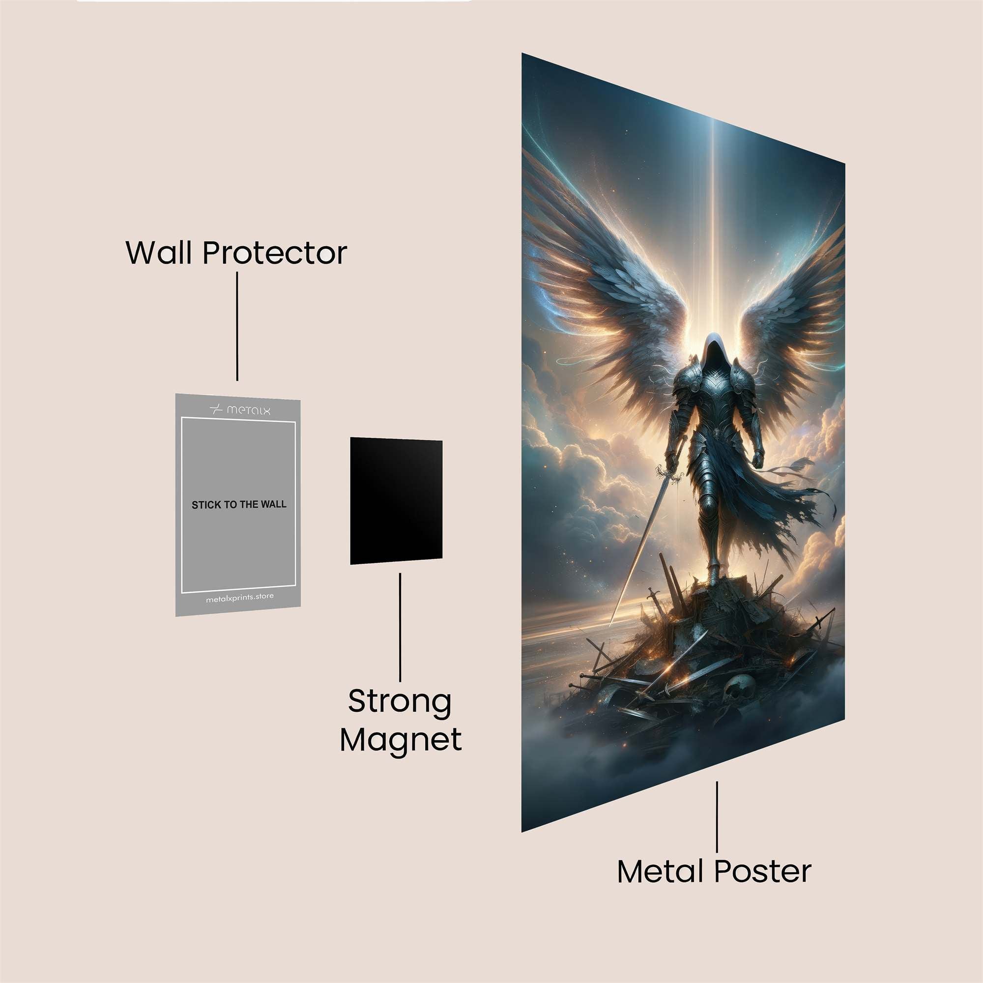 Angel Resolute Safe Wall Magnetic / M