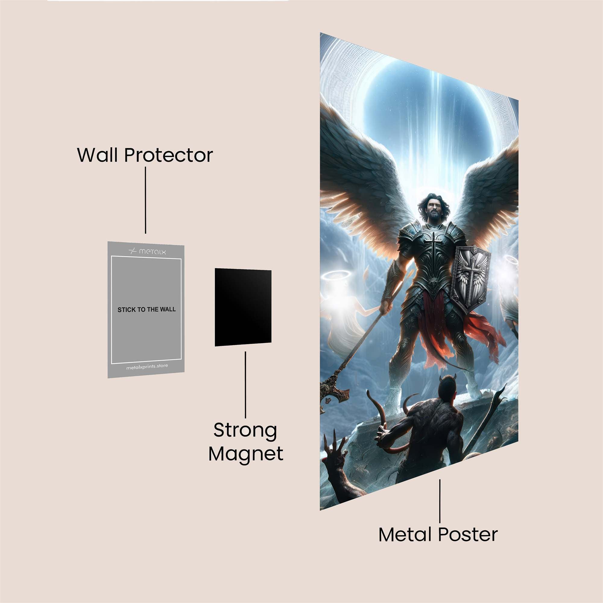 Archangel Radiant Safe Wall Magnetic / M