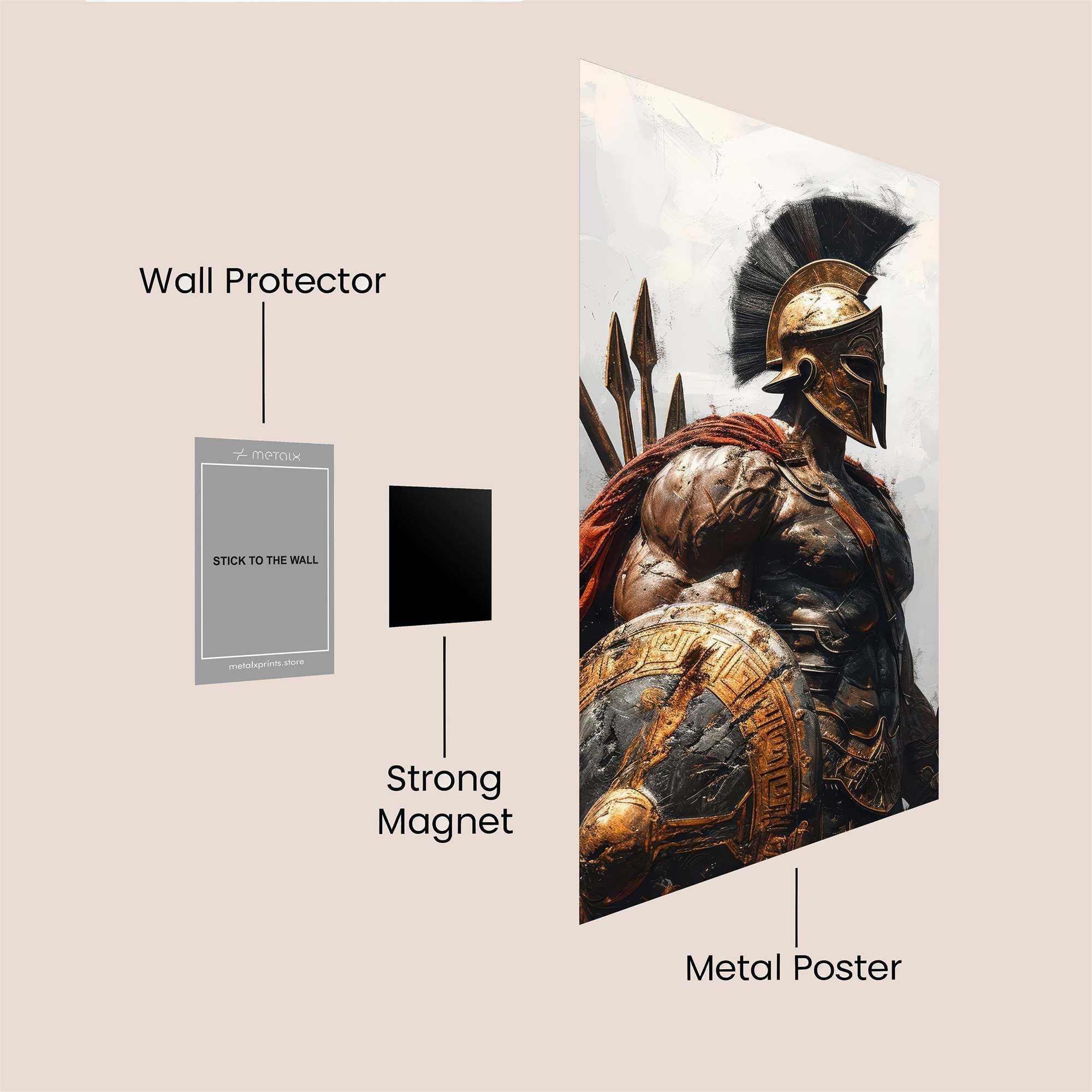 Spartan Valor Safe Wall Magnetic / M