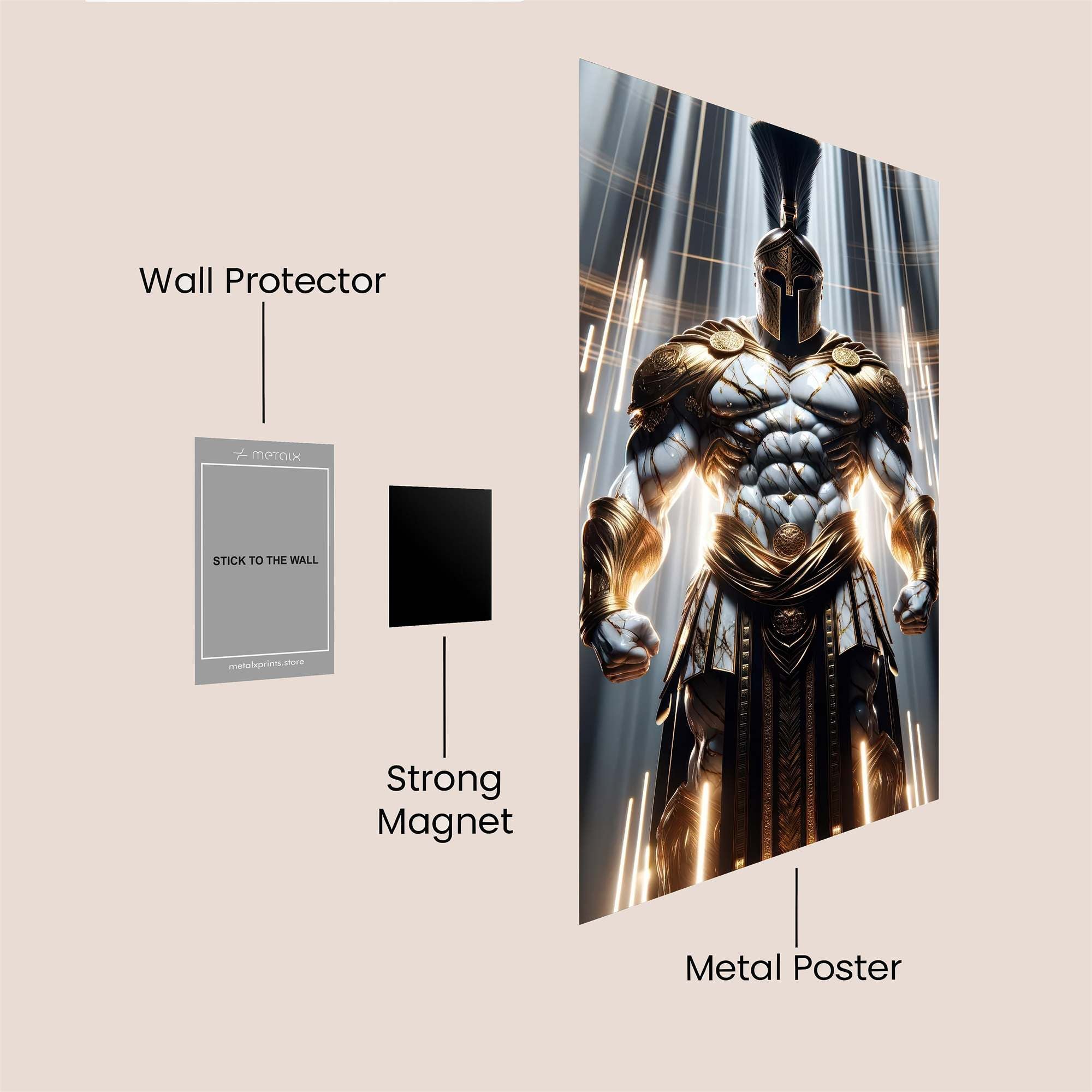 Spartan Radiance Safe Wall Magnetic / M