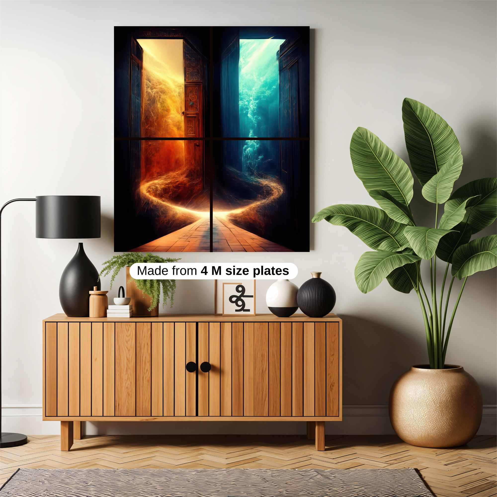 Doors Duality Safe Wall Magnetic / M