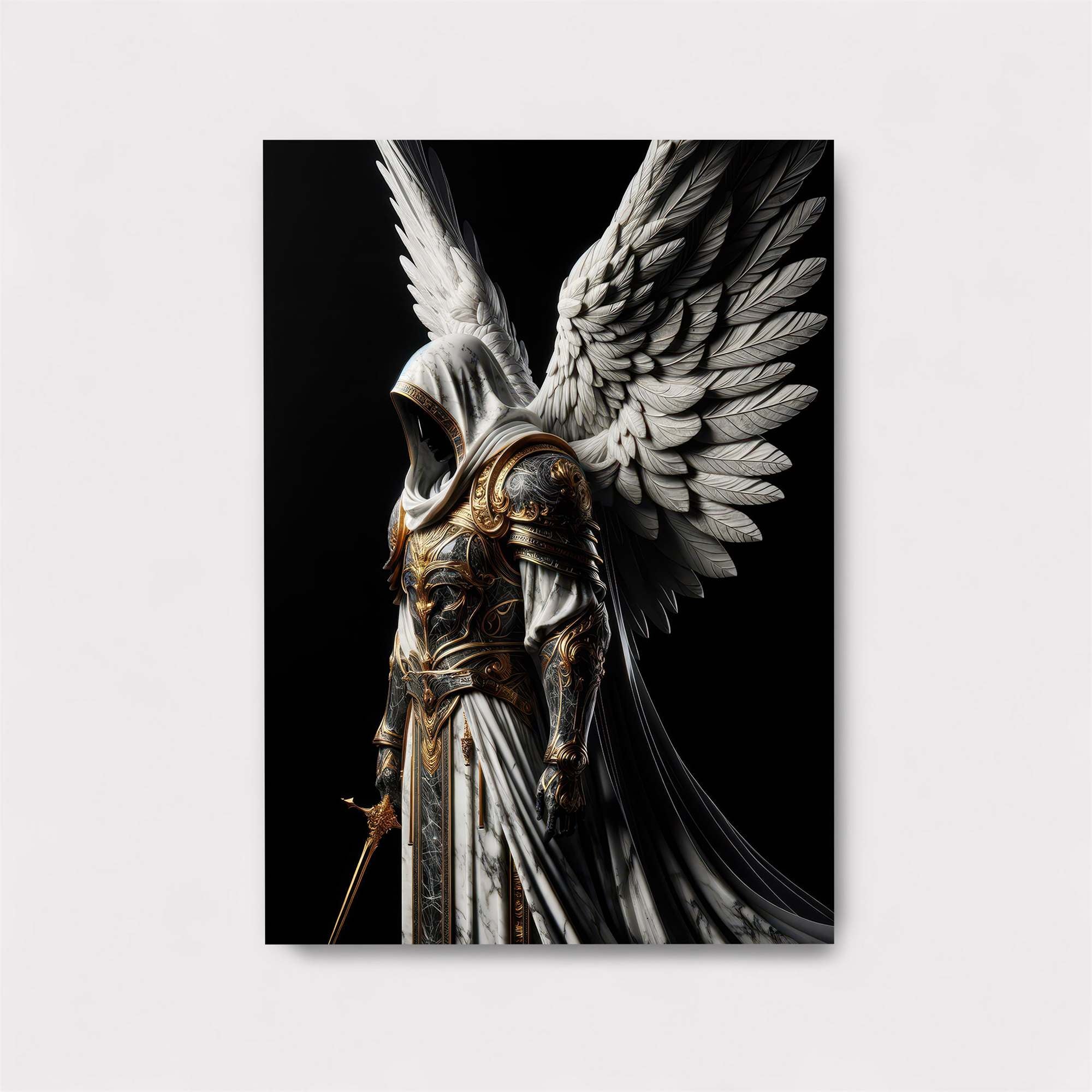 Angelic Sentinel Safe Wall Magnetic / M