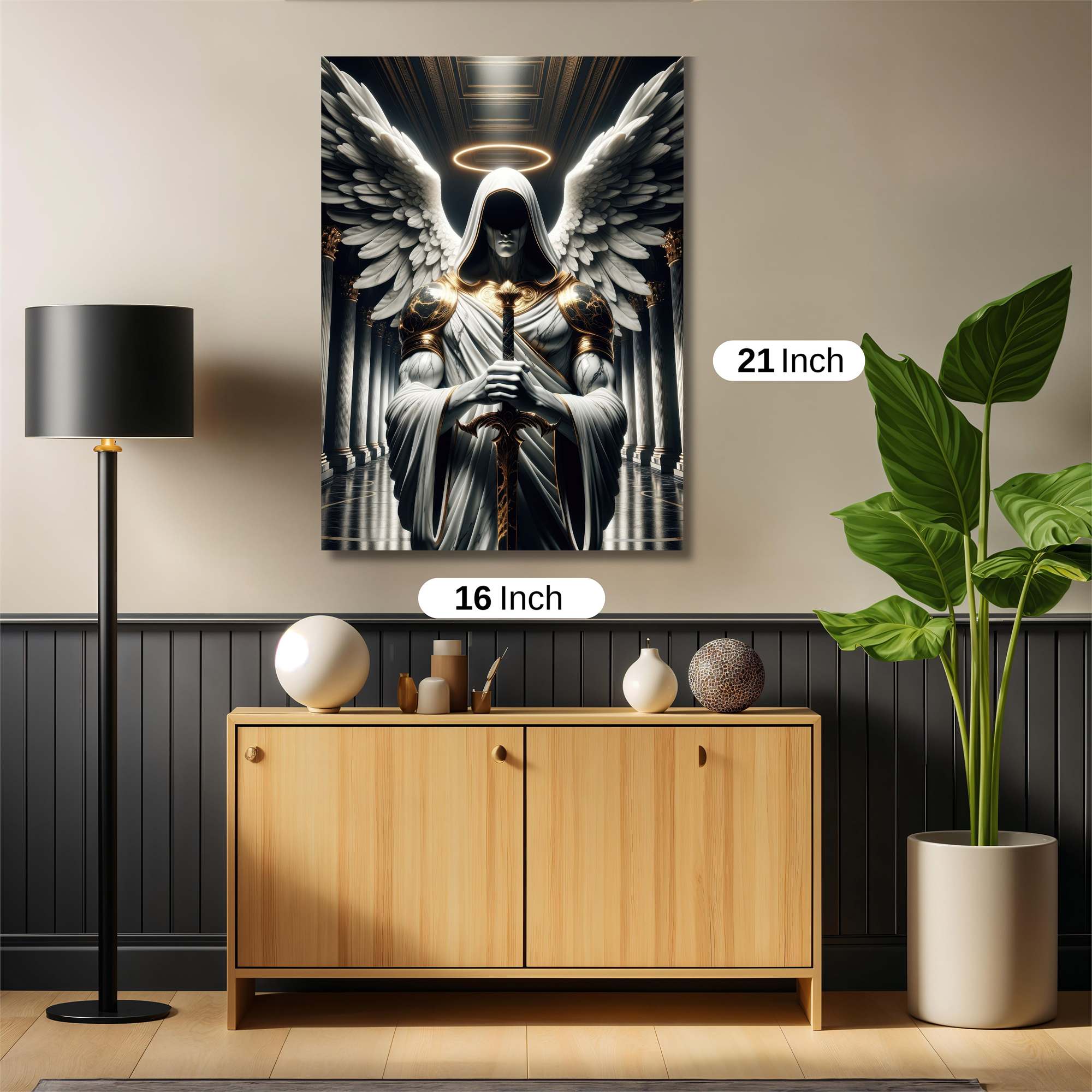 Angelic Vigil Safe Wall Magnetic / M