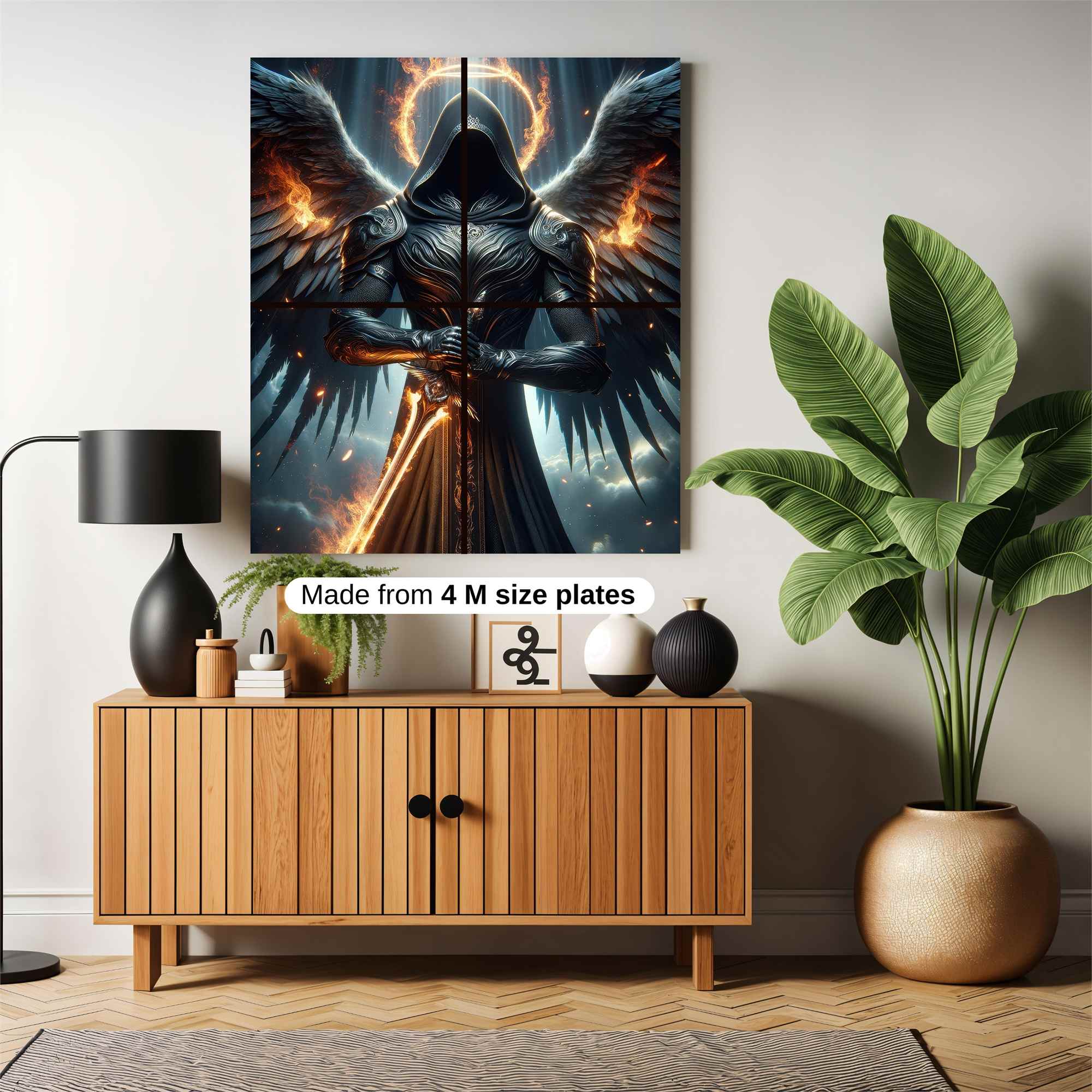 Angel Blaze Safe Wall Magnetic / M