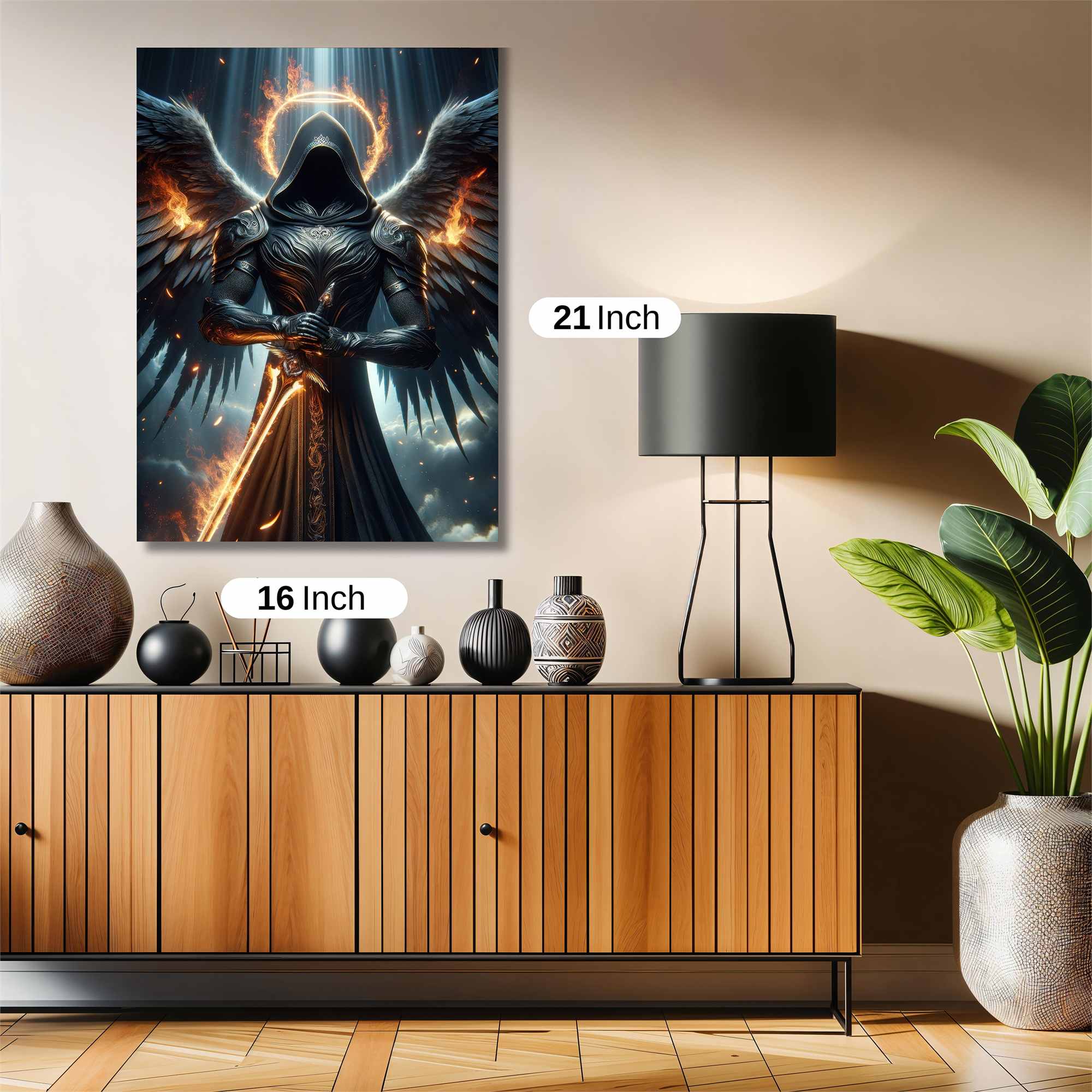 Angel Blaze Safe Wall Magnetic / M