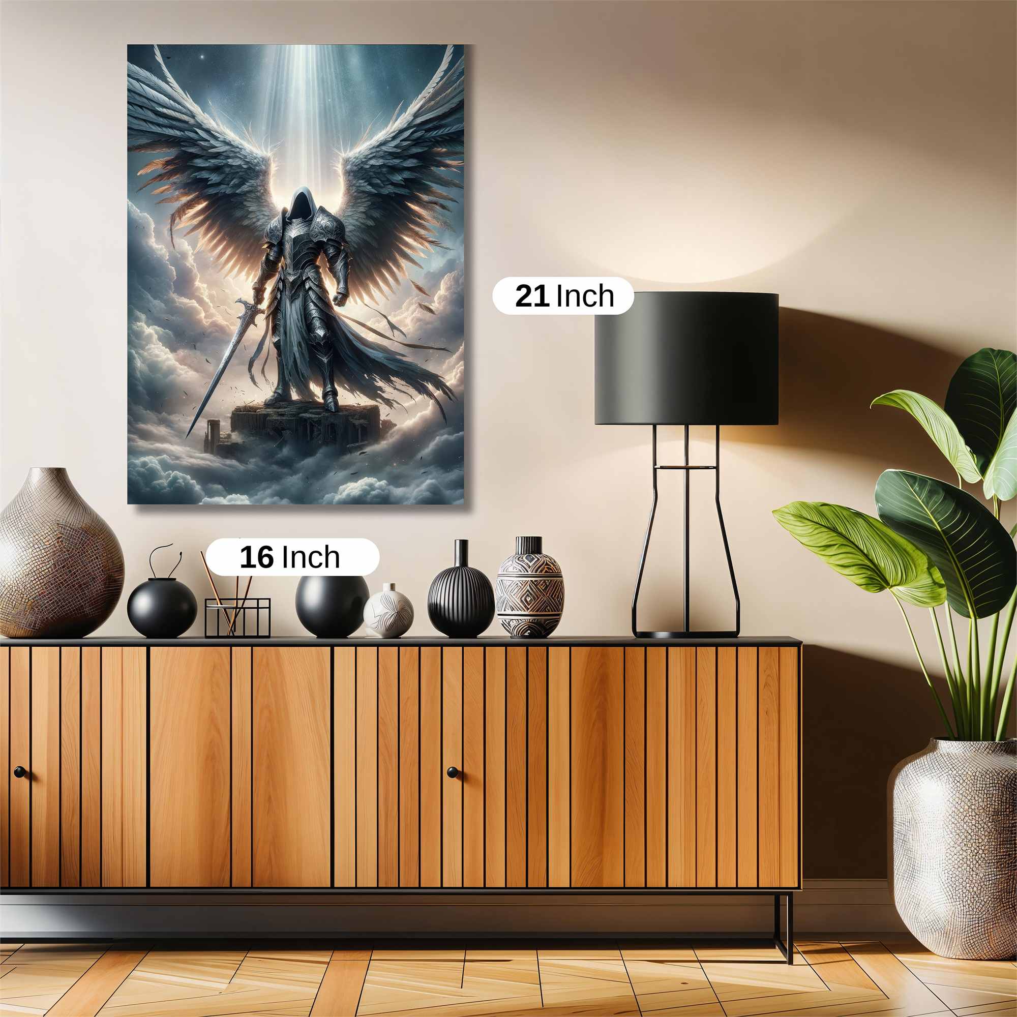 Angel Ascent Safe Wall Magnetic / M