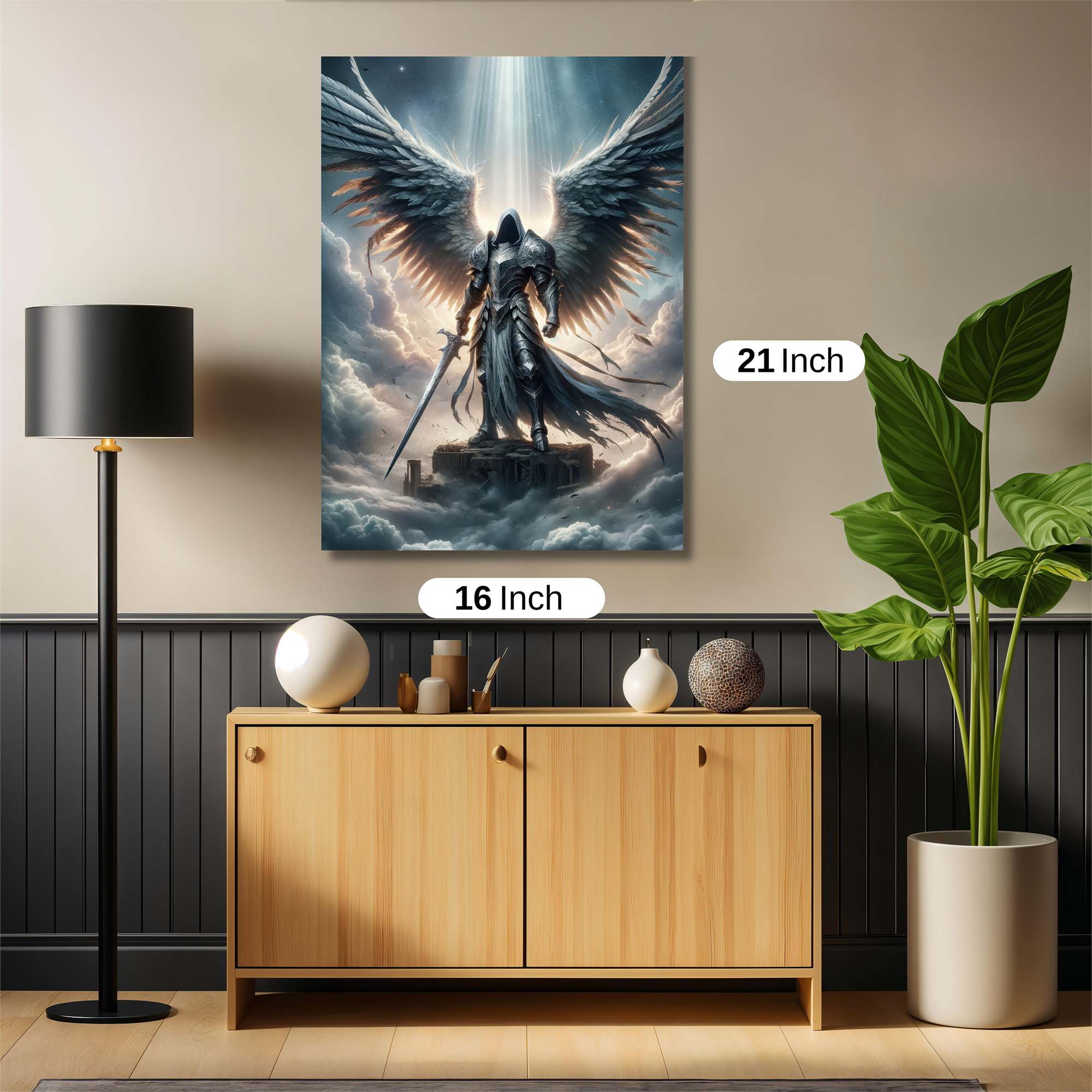 Angel Ascent Safe Wall Magnetic / M