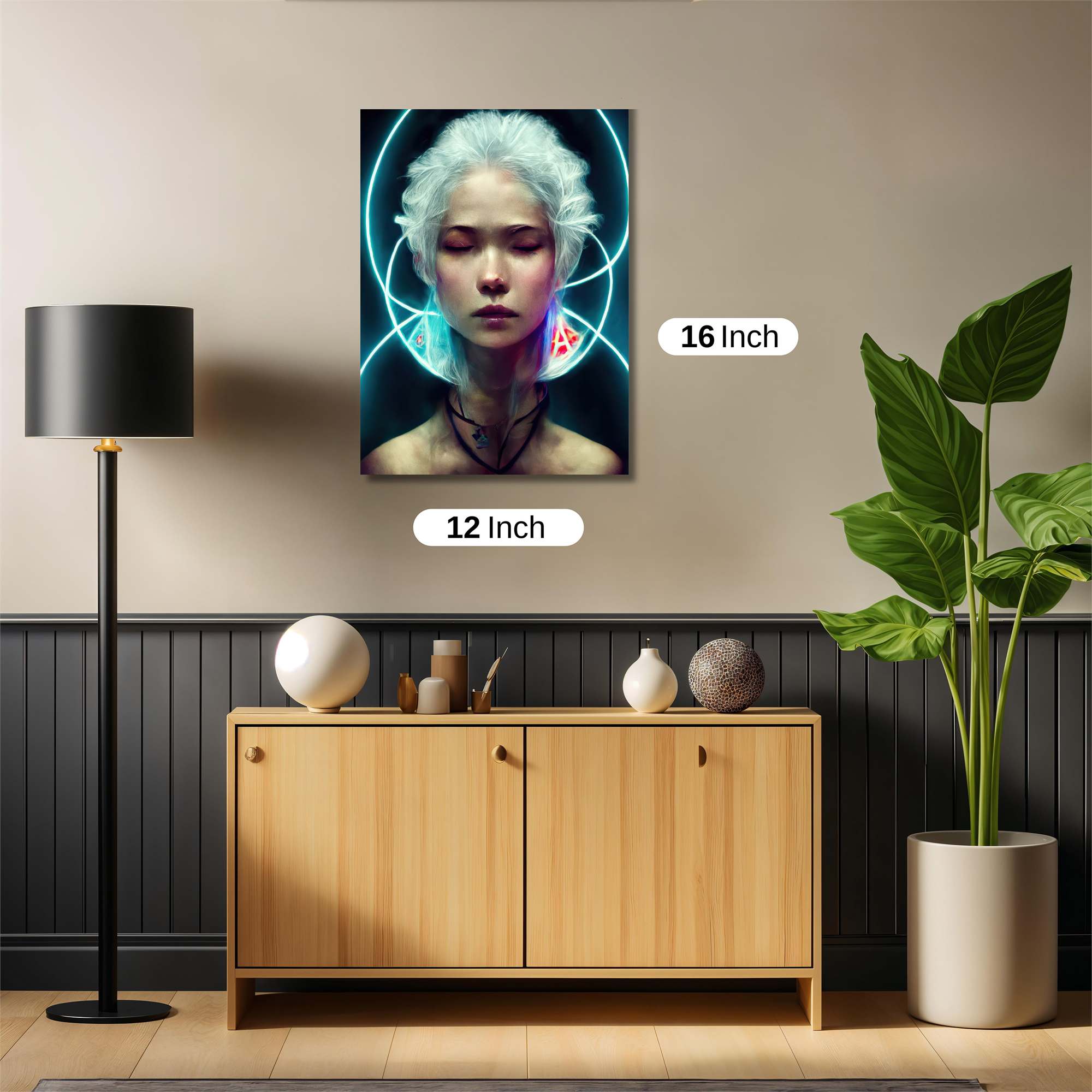 Luminous Serenity Safe Wall Magnetic / M