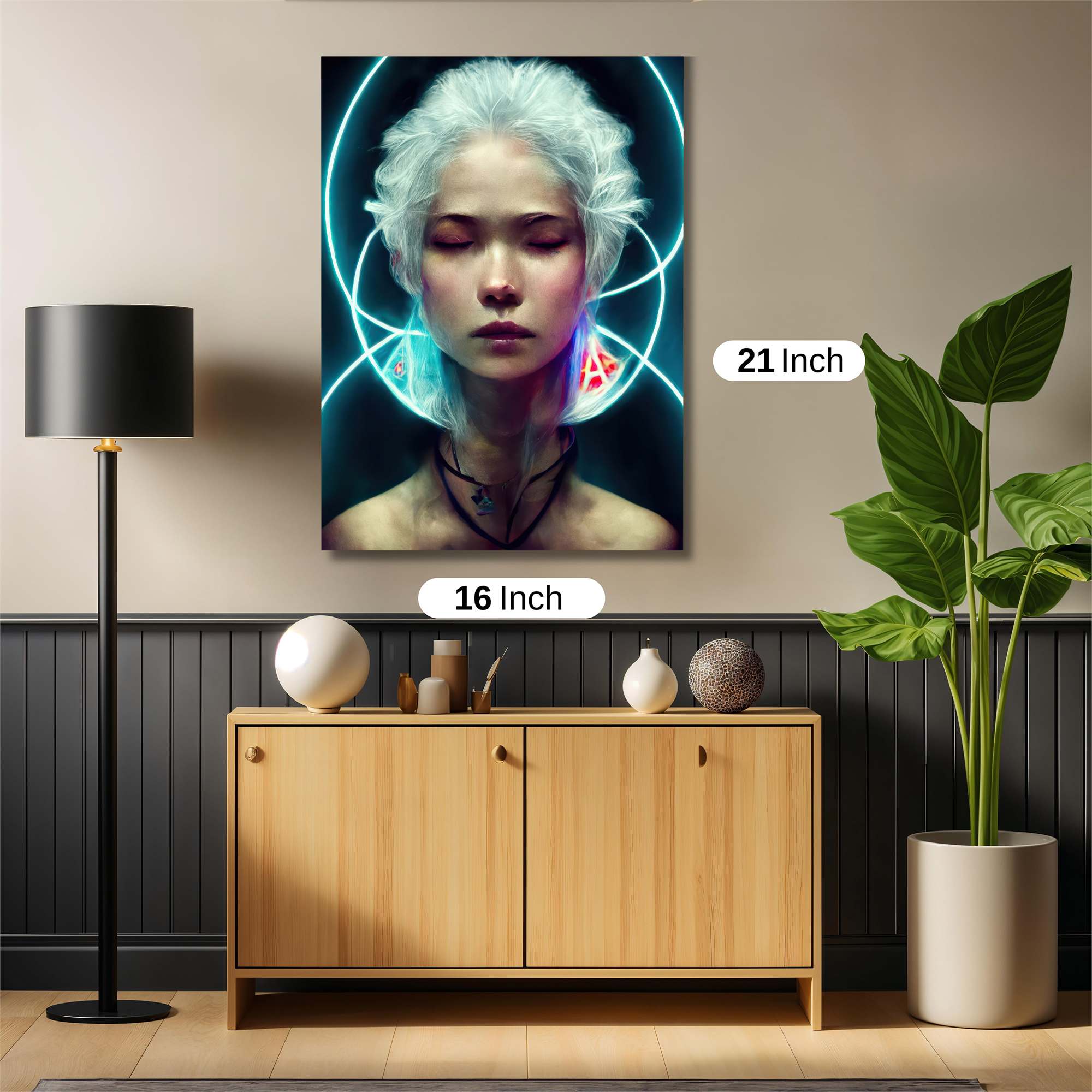 Luminous Serenity Safe Wall Magnetic / M
