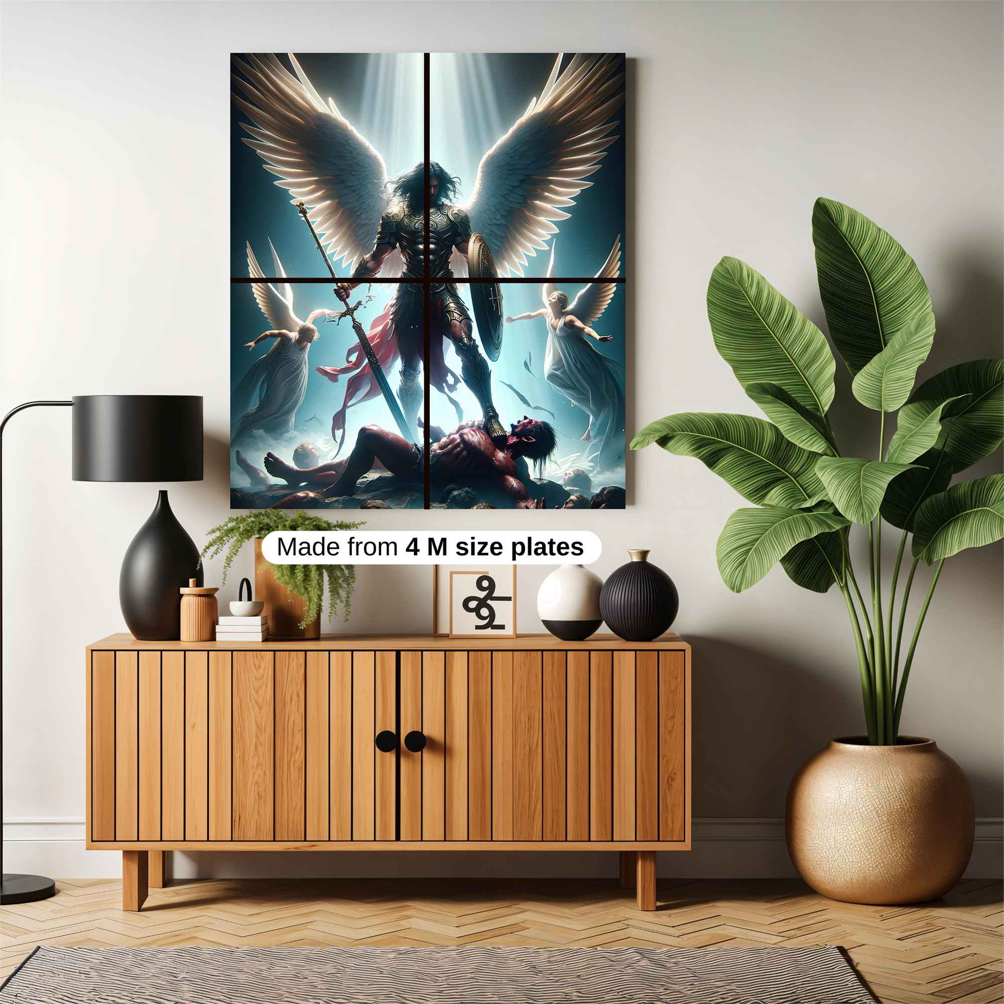 Archangel Triumphant Safe Wall Magnetic / M