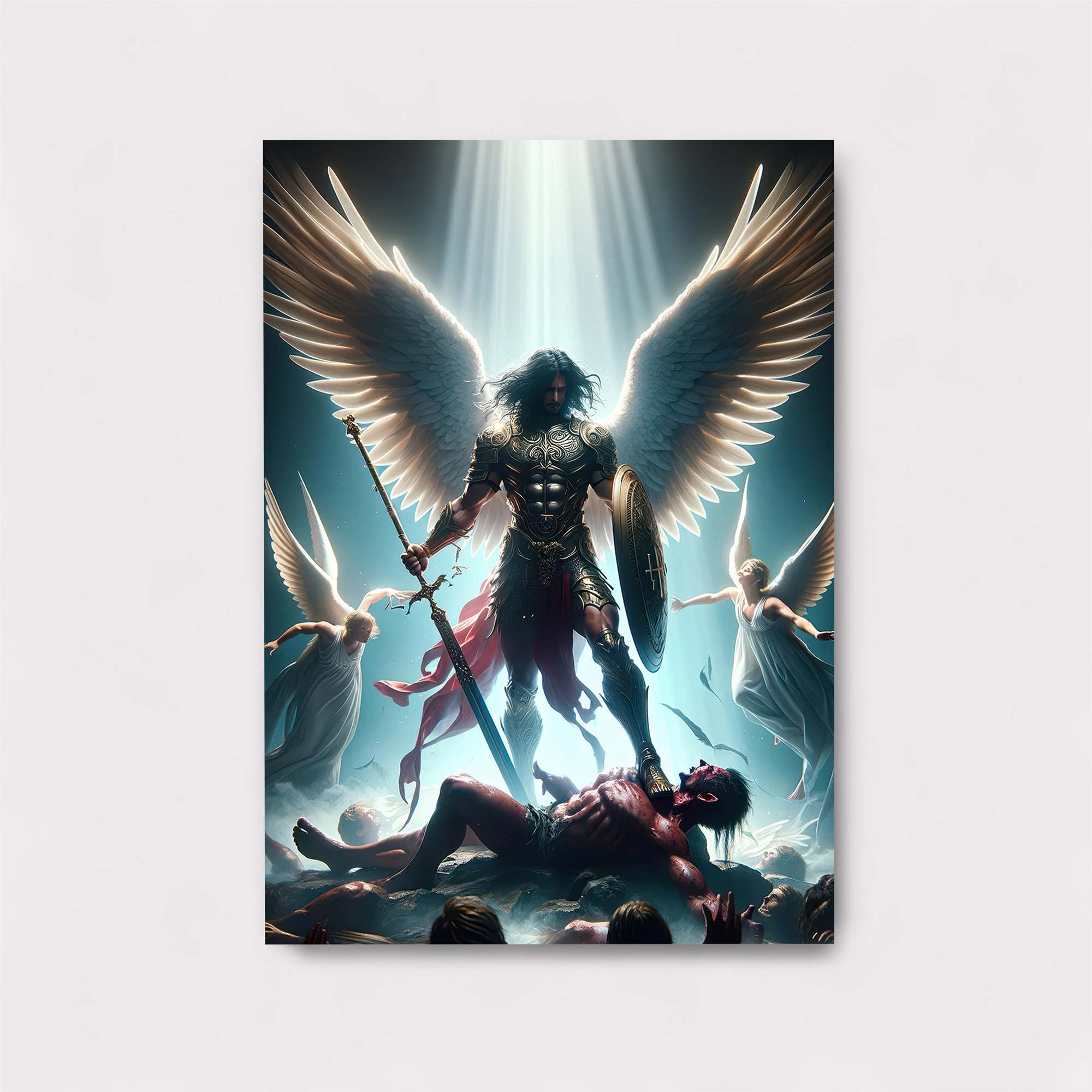 Archangel Triumphant Safe Wall Magnetic / M