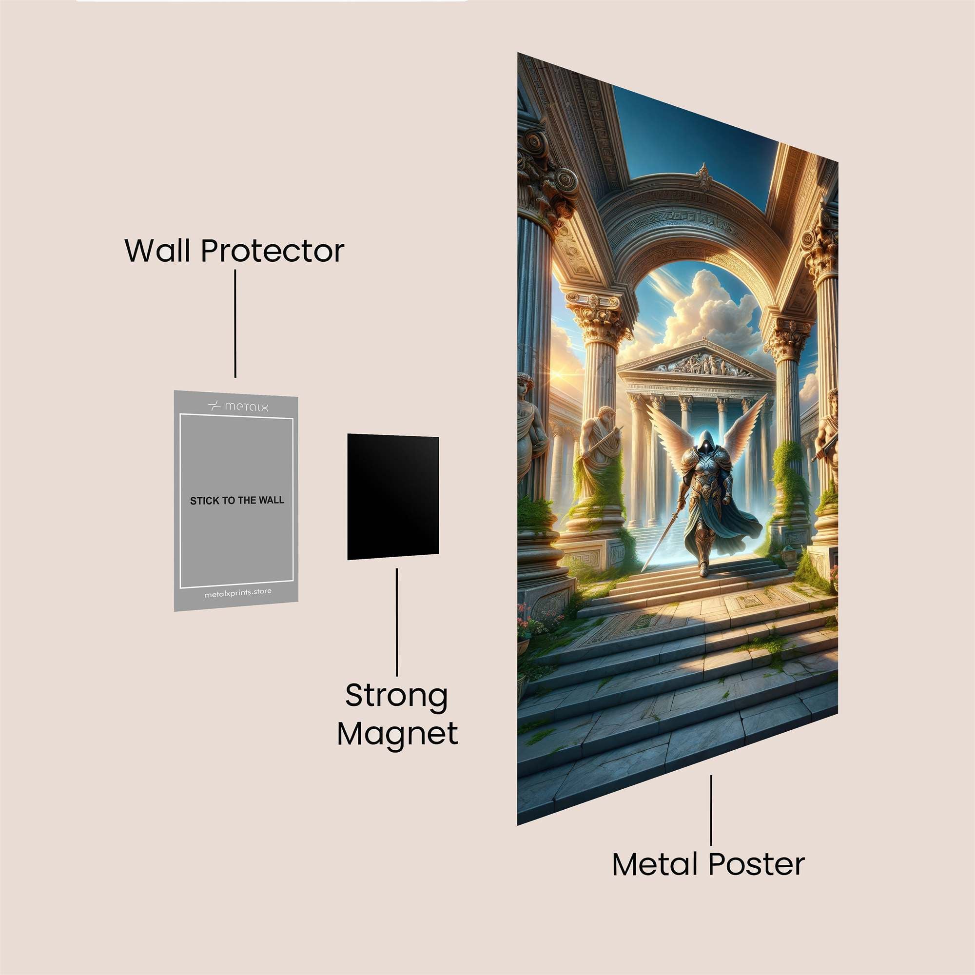 Angel Ascent Safe Wall Magnetic / M