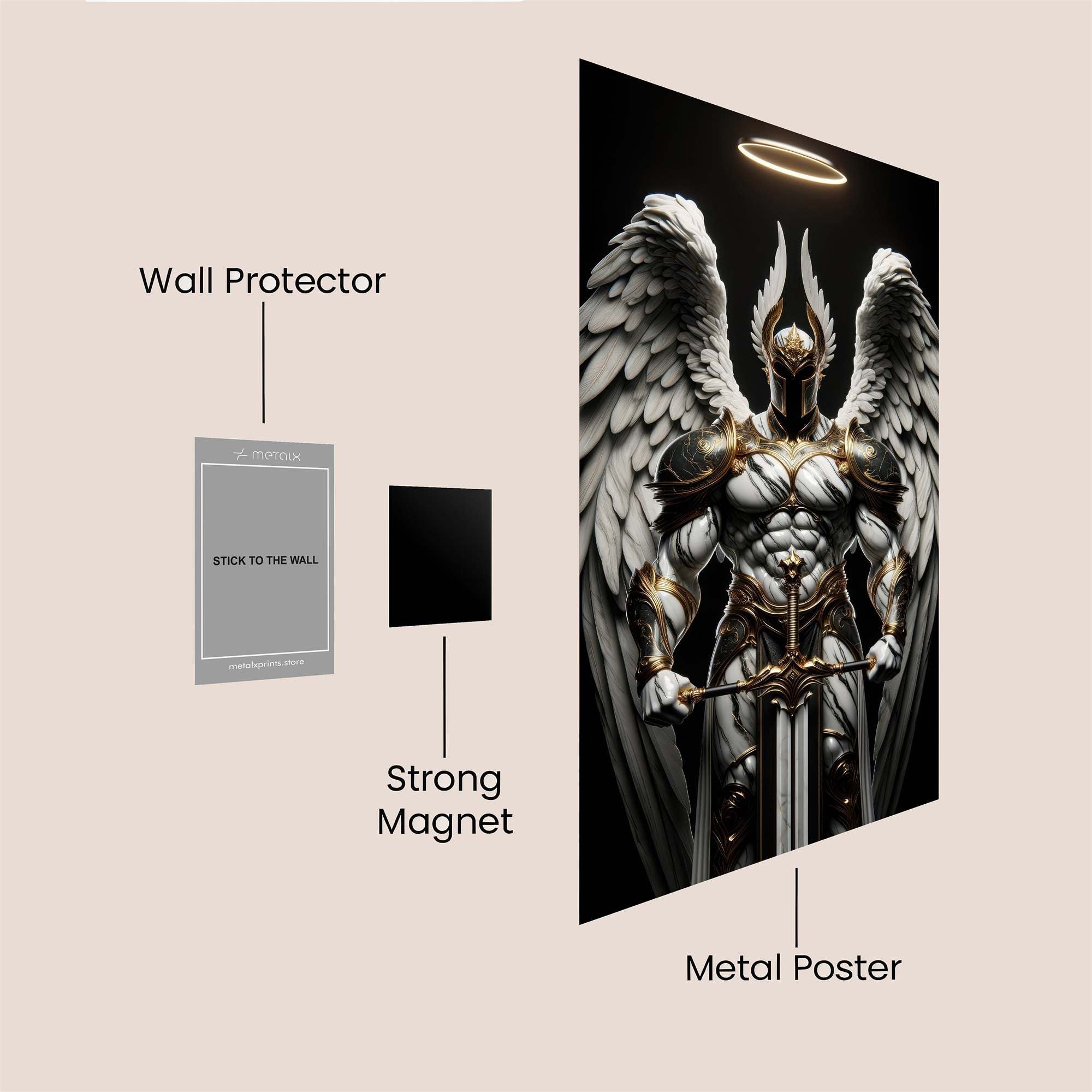 Angel Valor Safe Wall Magnetic / M