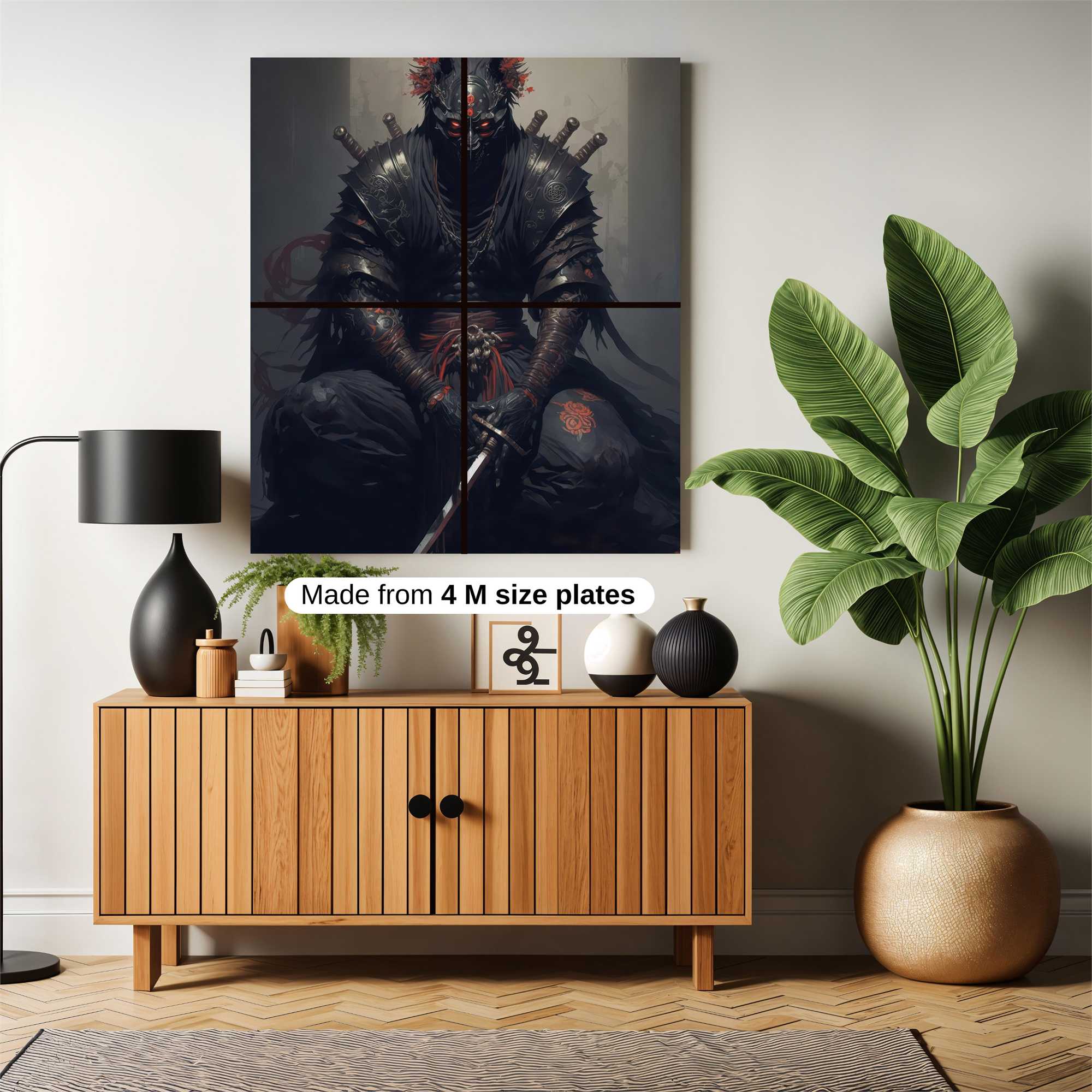 Demon Brooding Safe Wall Magnetic / M