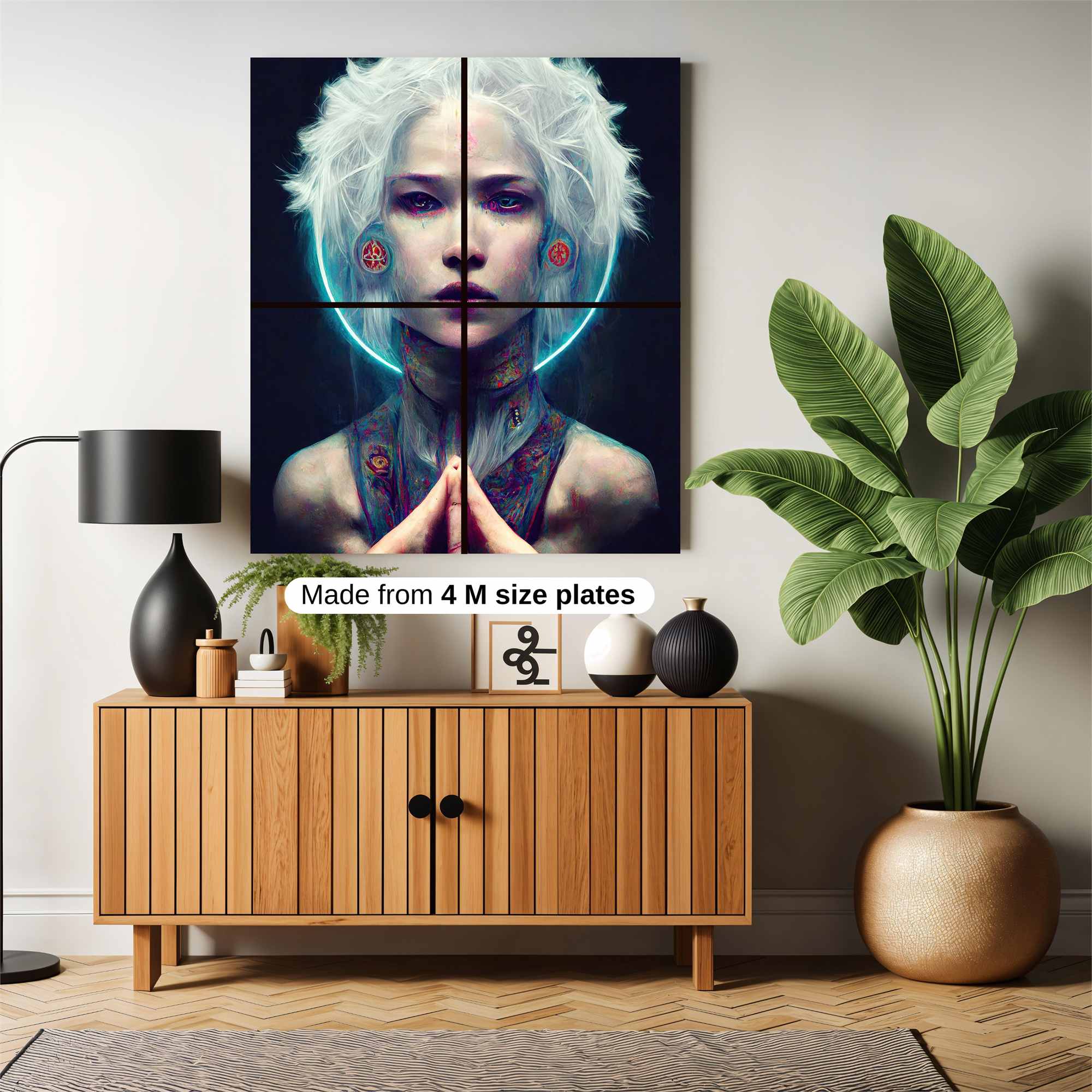 Mystic Aura Safe Wall Magnetic / M