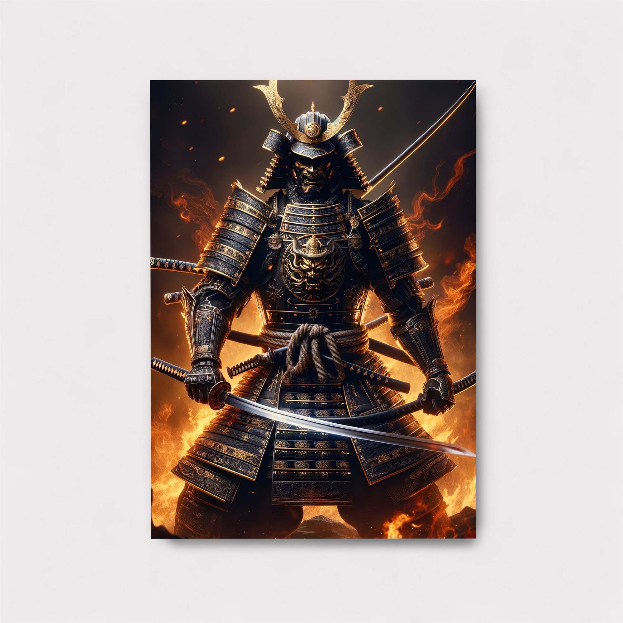 Samurai Inferno Safe Wall Magnetic / M