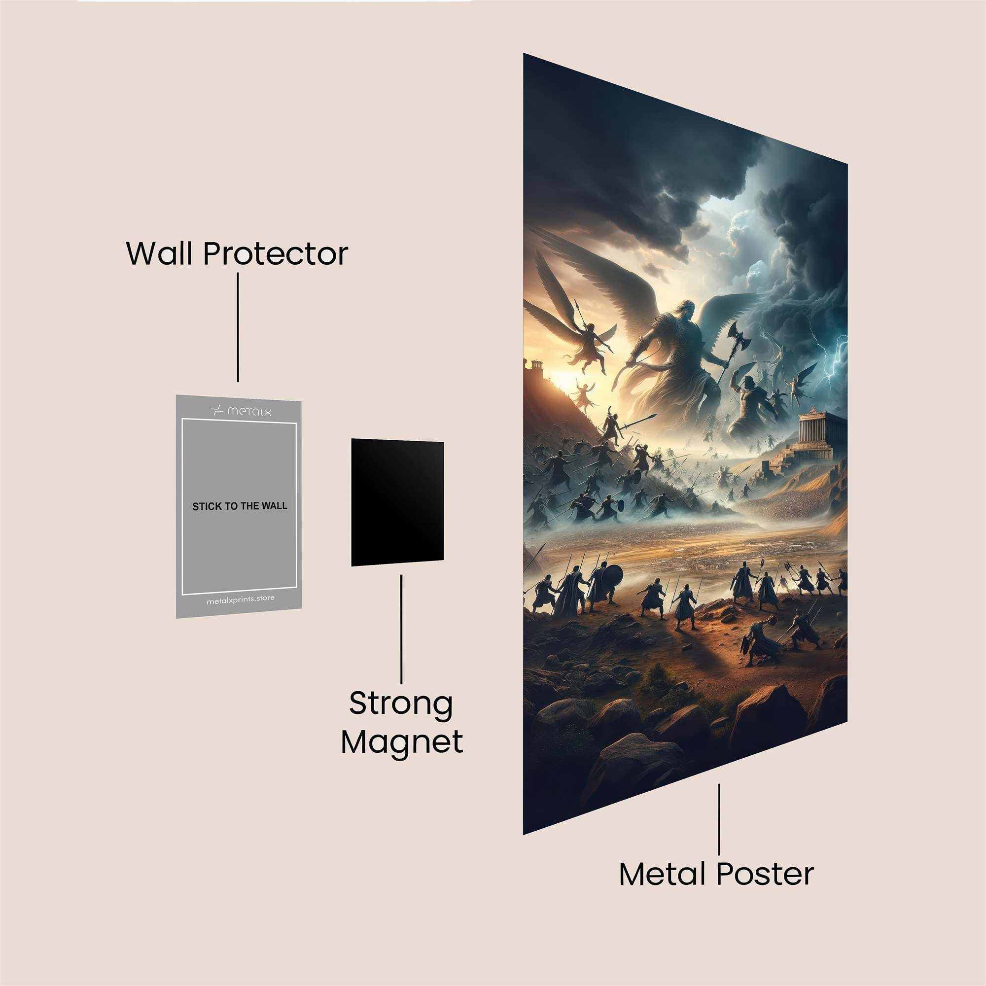 Apocalypse Unleashed Safe Wall Magnetic / M