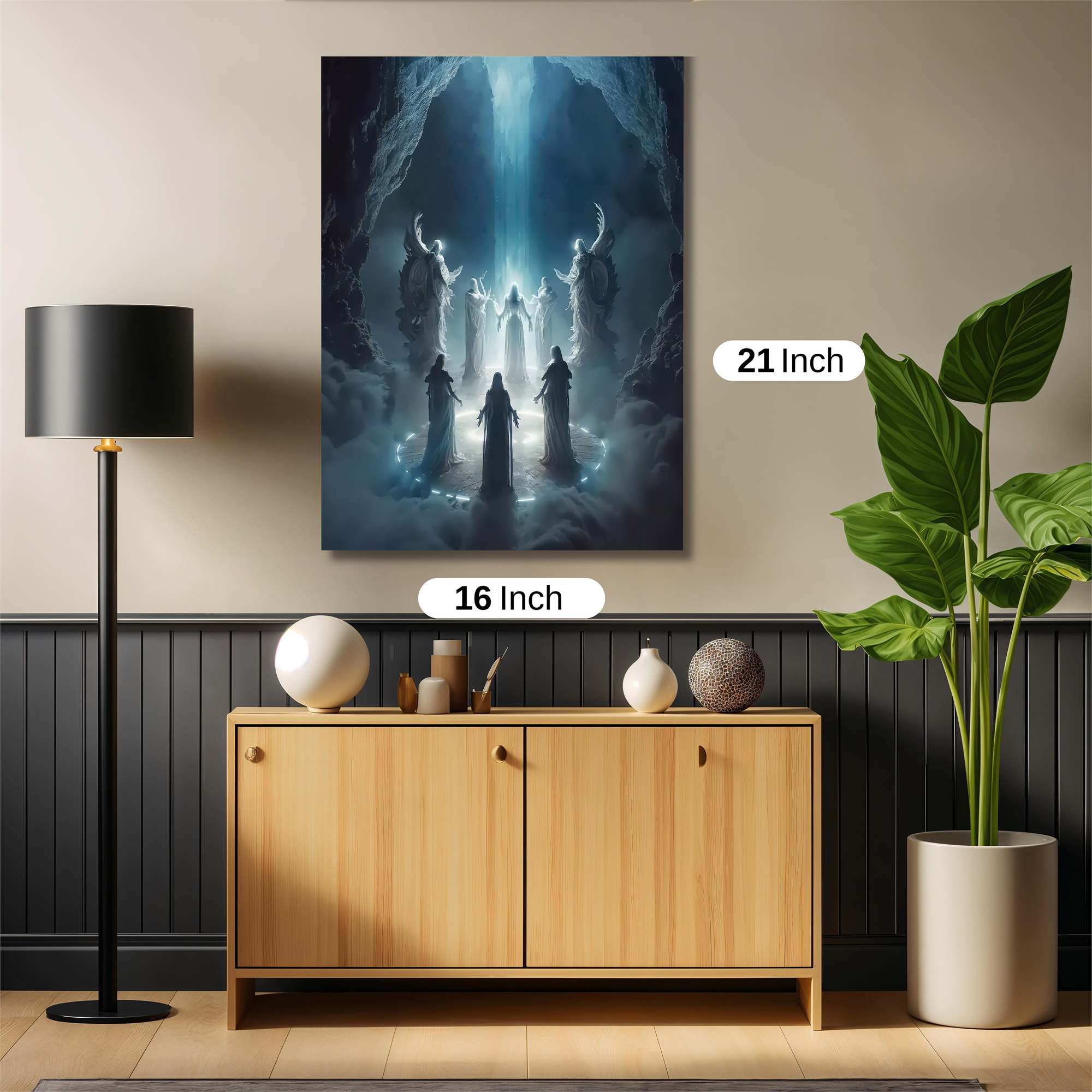 Moonlit Ritual Safe Wall Magnetic / M