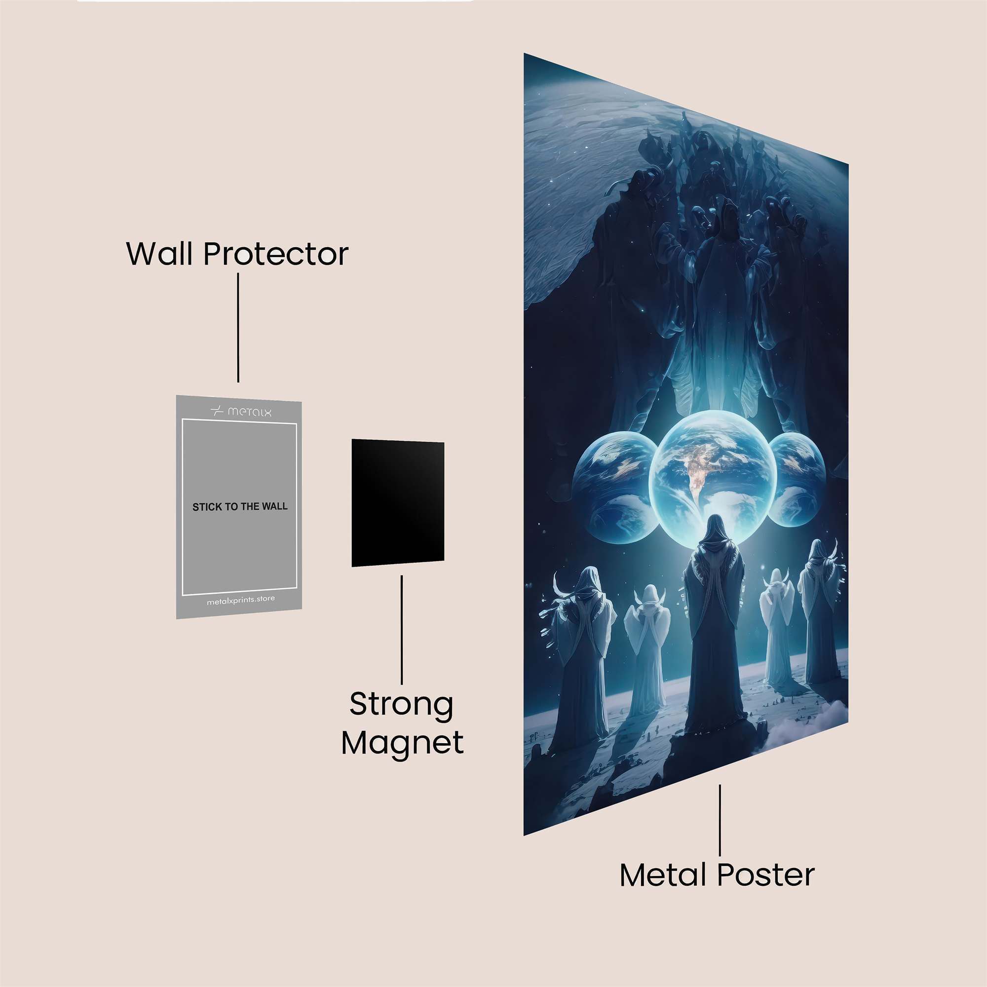 Gaia Enigma Safe Wall Magnetic / M