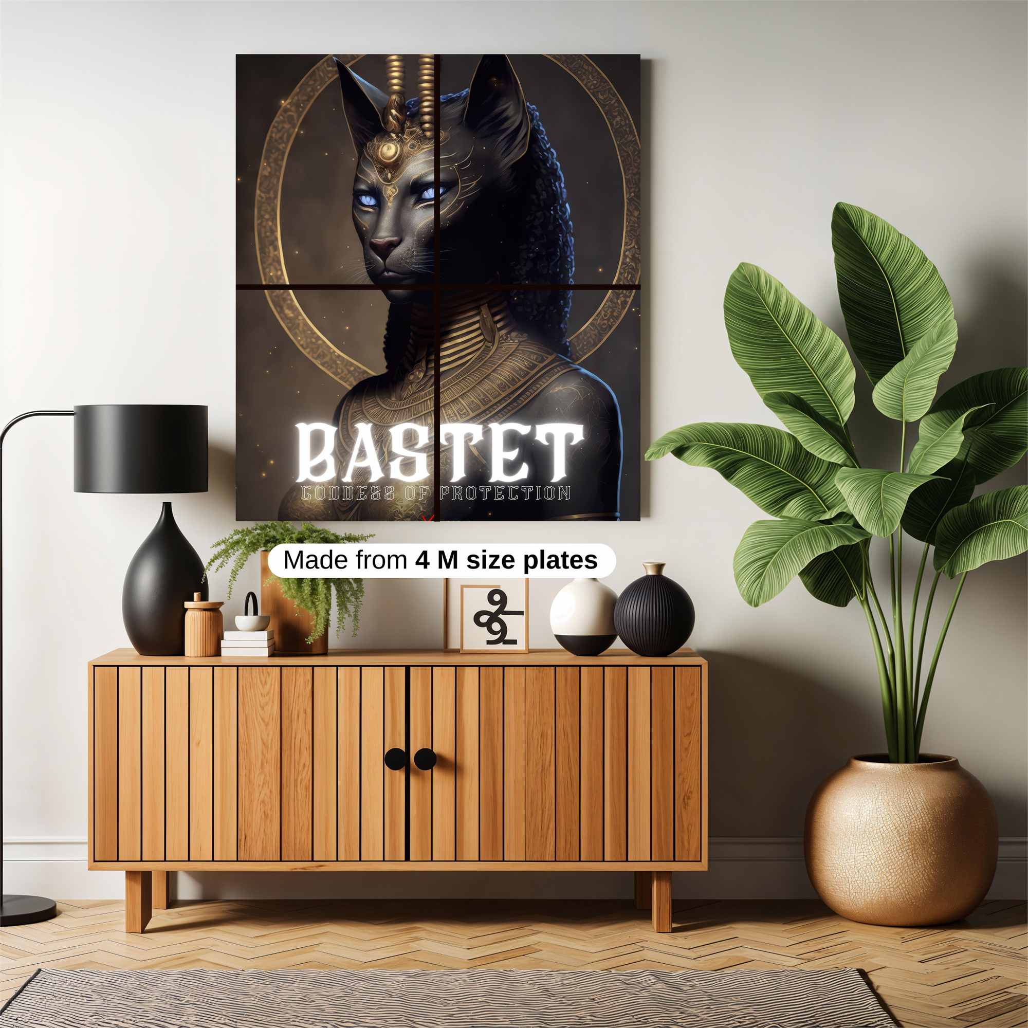 Bastet Enigmatic Safe Wall Magnetic / M