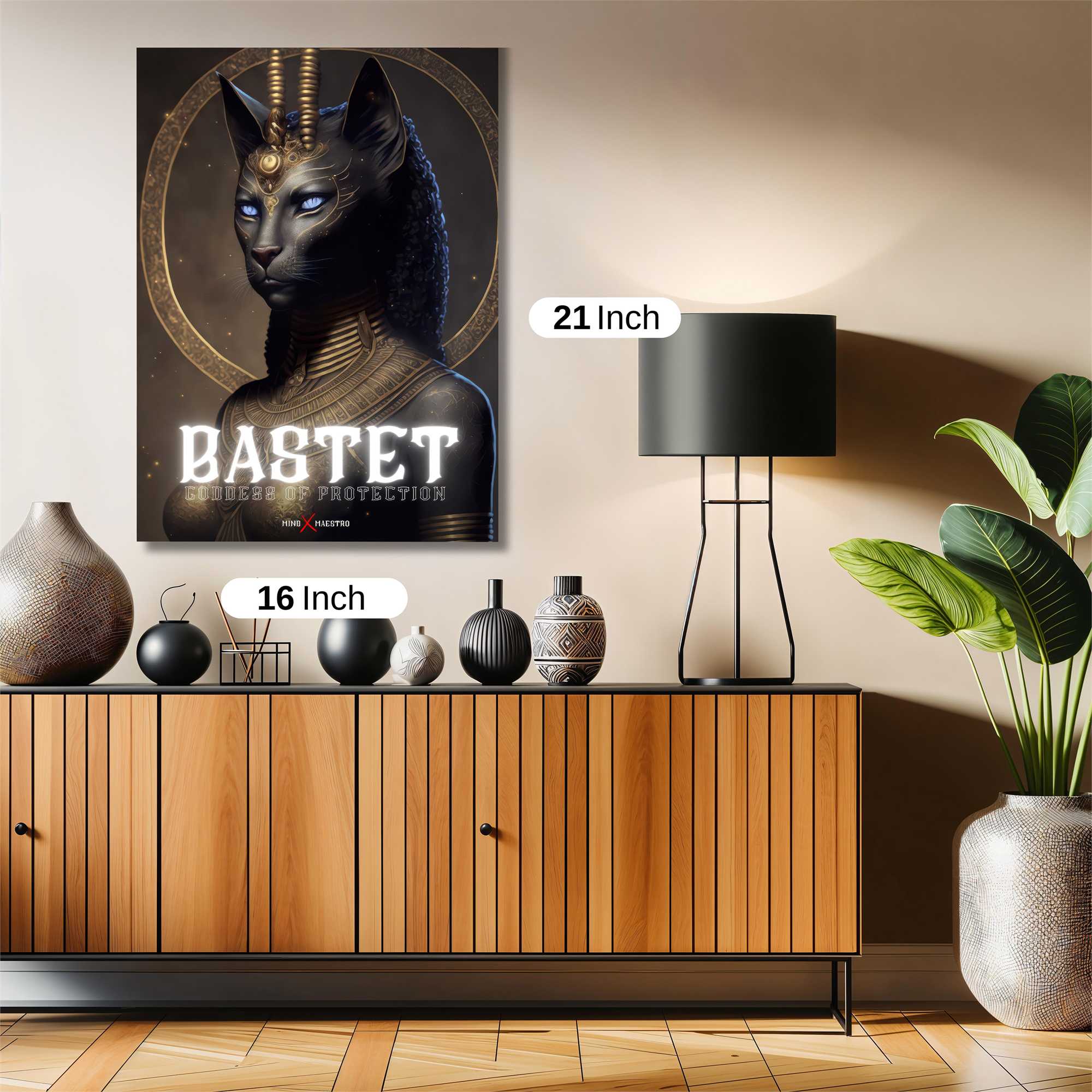 Bastet Enigmatic Safe Wall Magnetic / M