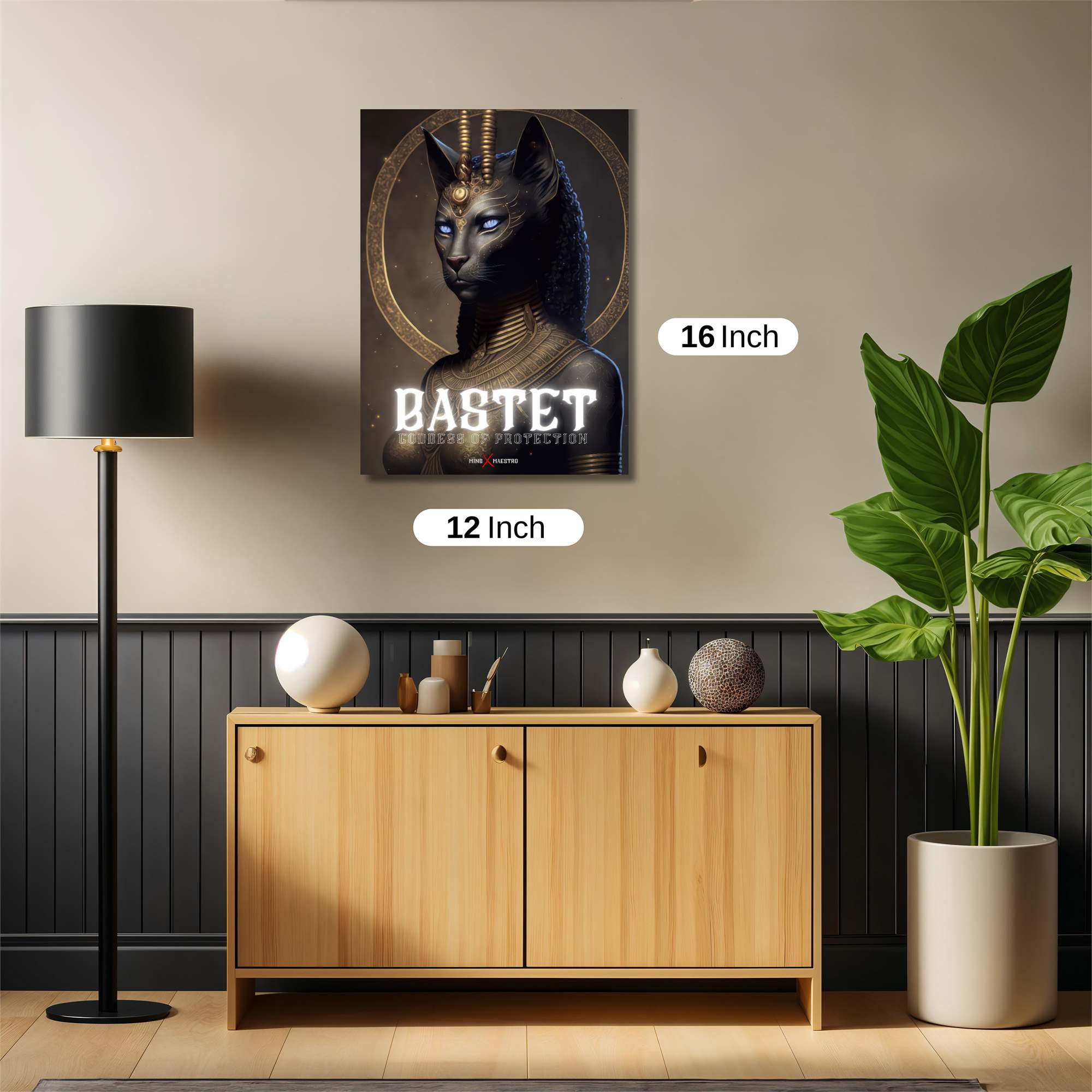 Bastet Enigmatic Safe Wall Magnetic / M