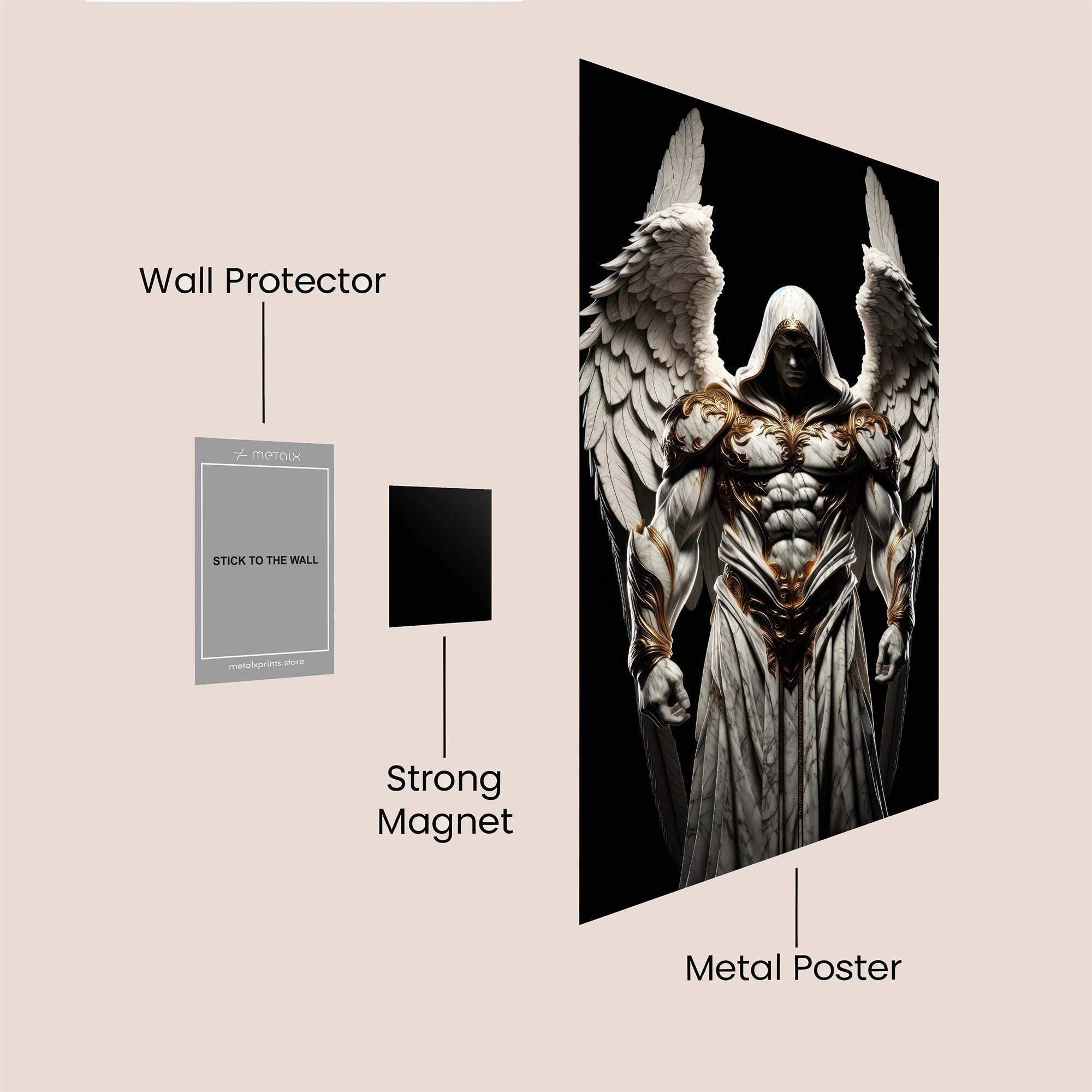 Angel Dread Safe Wall Magnetic / M