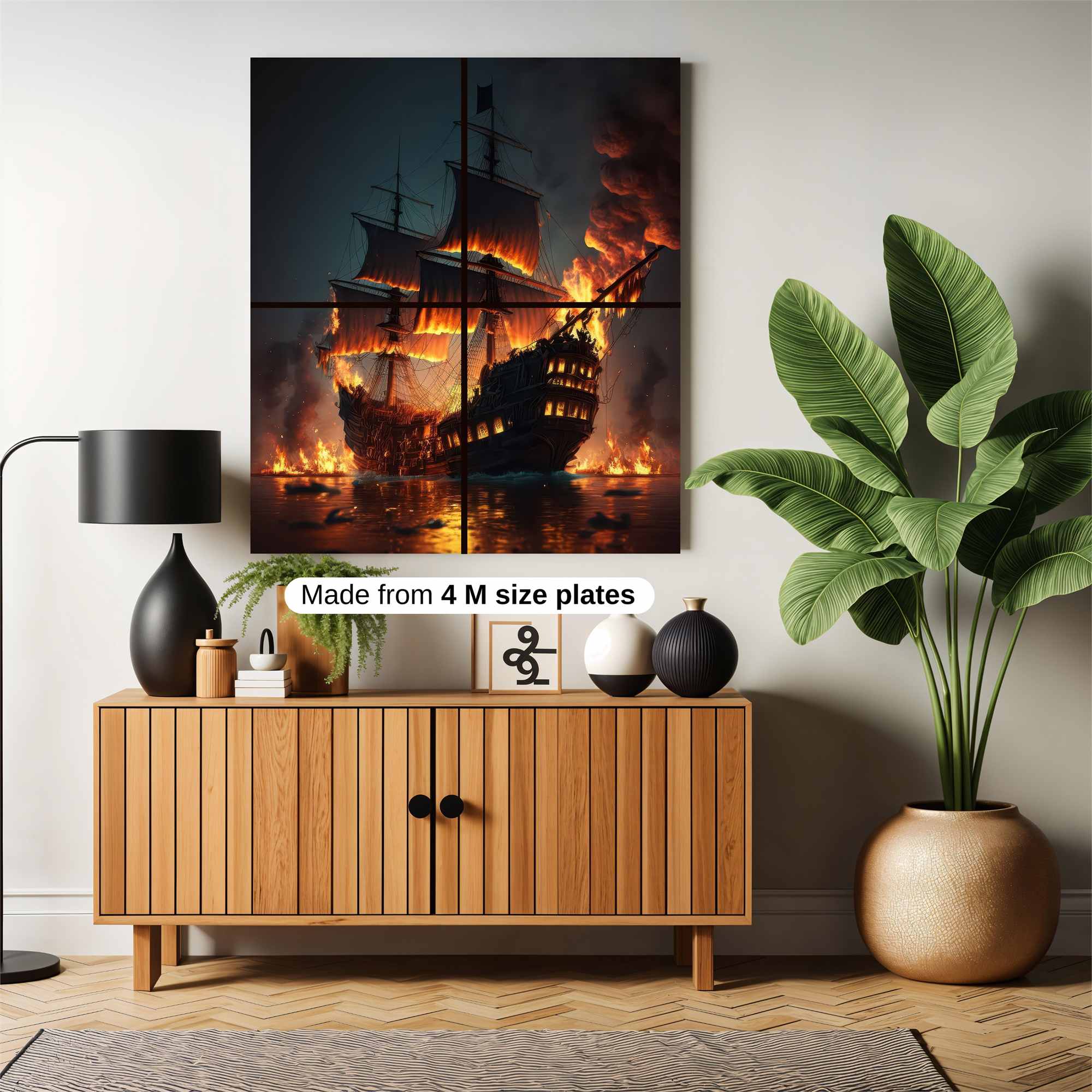 Inferno Ship Safe Wall Magnetic / M