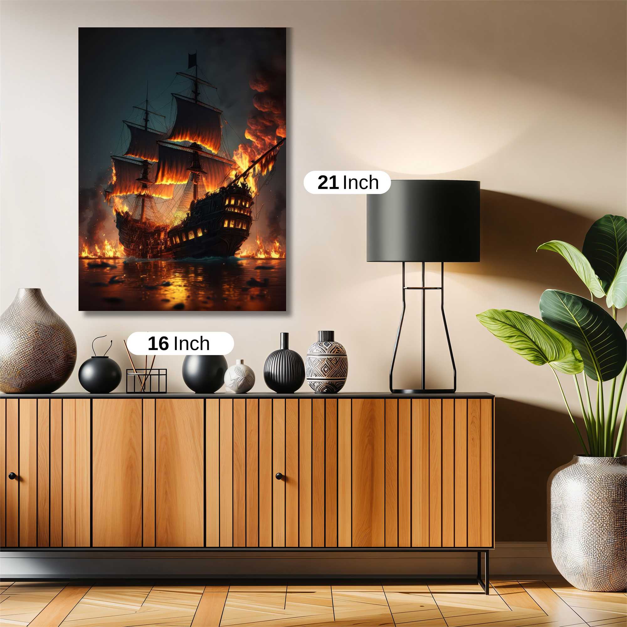 Inferno Ship Safe Wall Magnetic / M