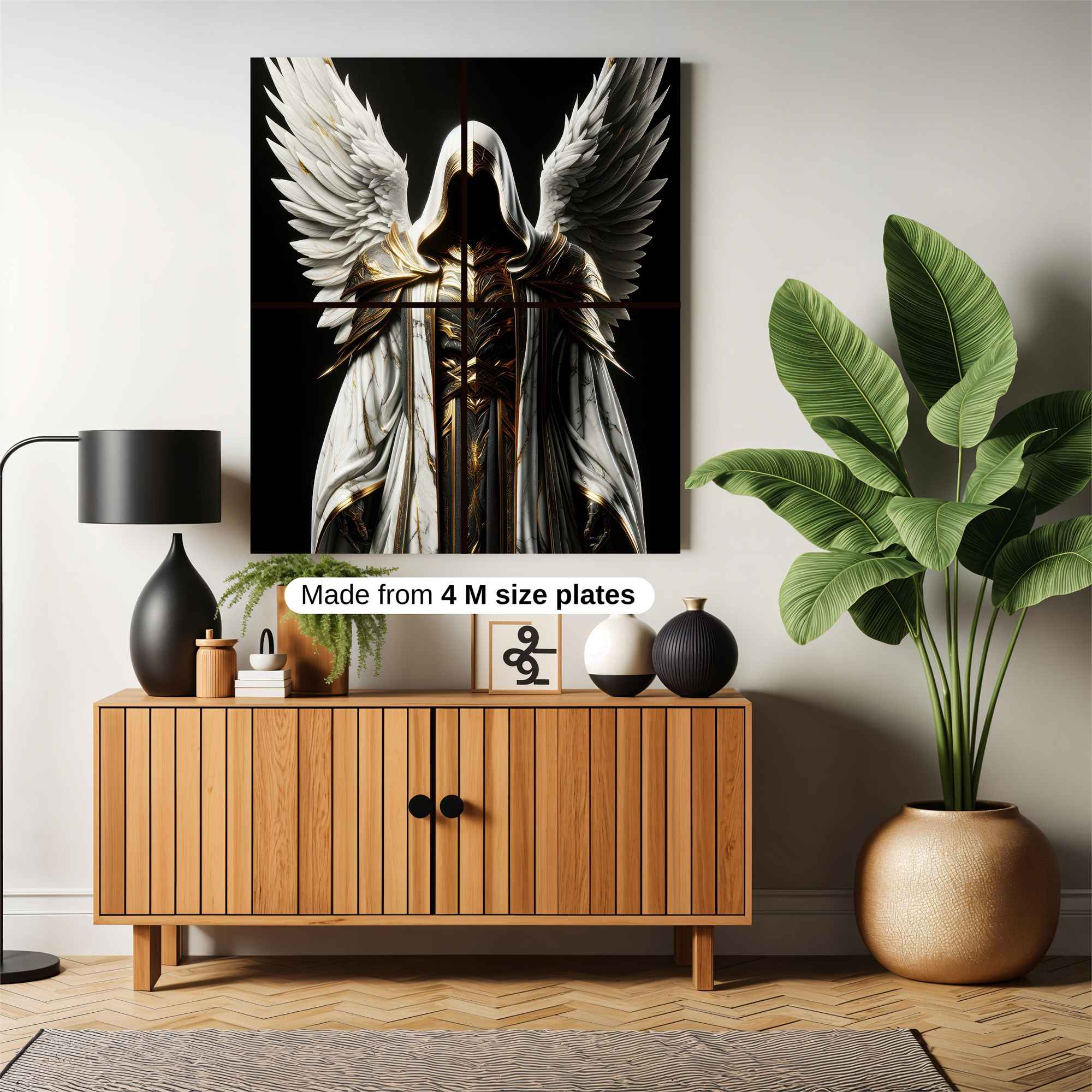 Angel Sombre Safe Wall Magnetic / M
