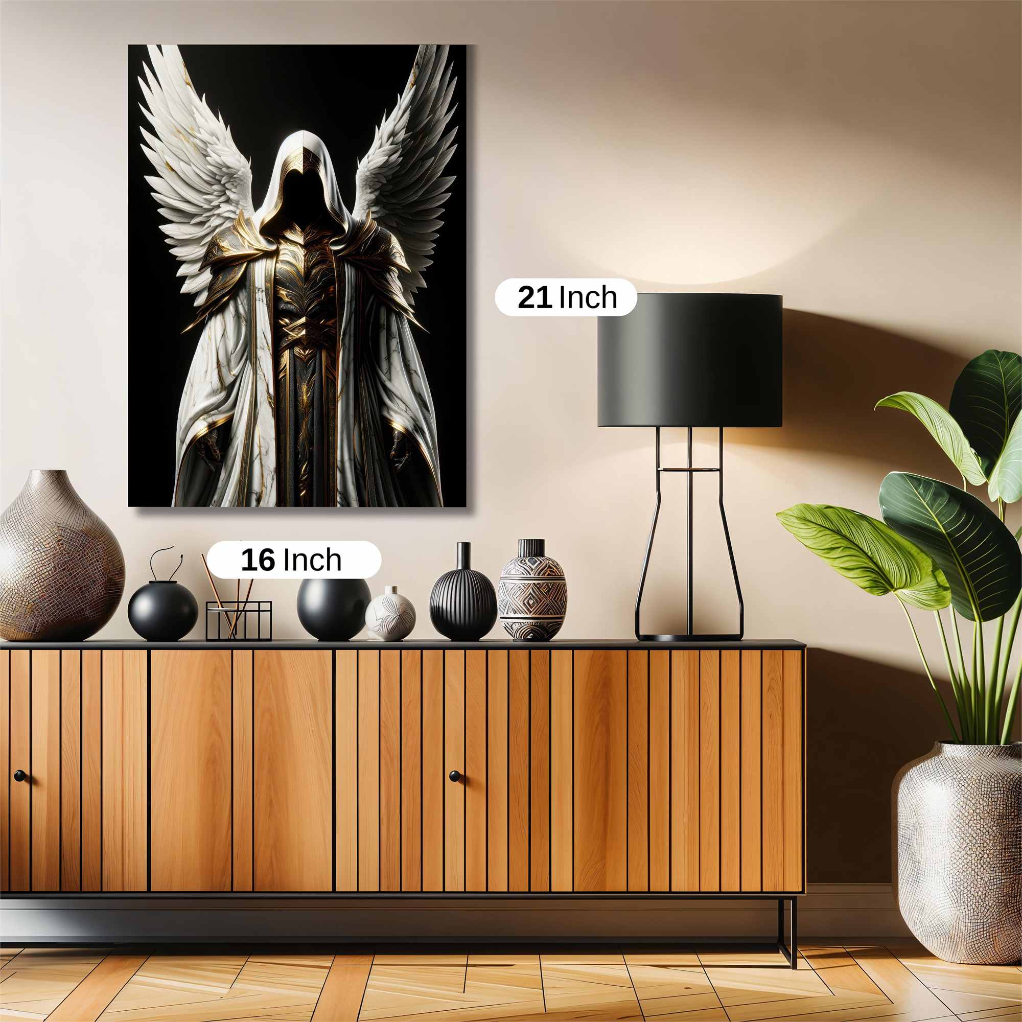 Angel Sombre Safe Wall Magnetic / M