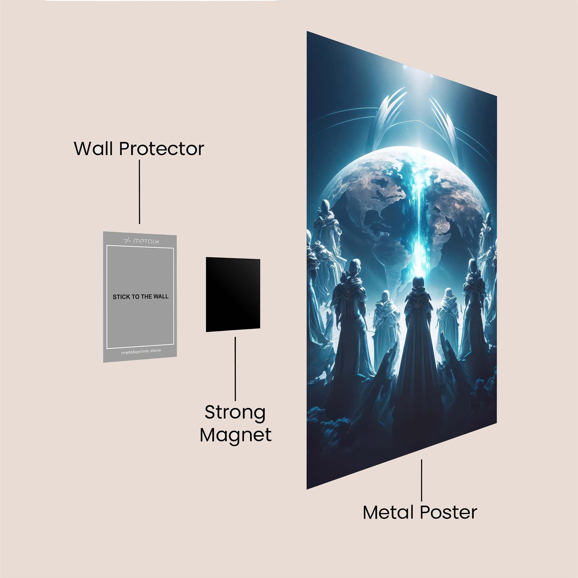 Earth Guardians Safe Wall Magnetic / M