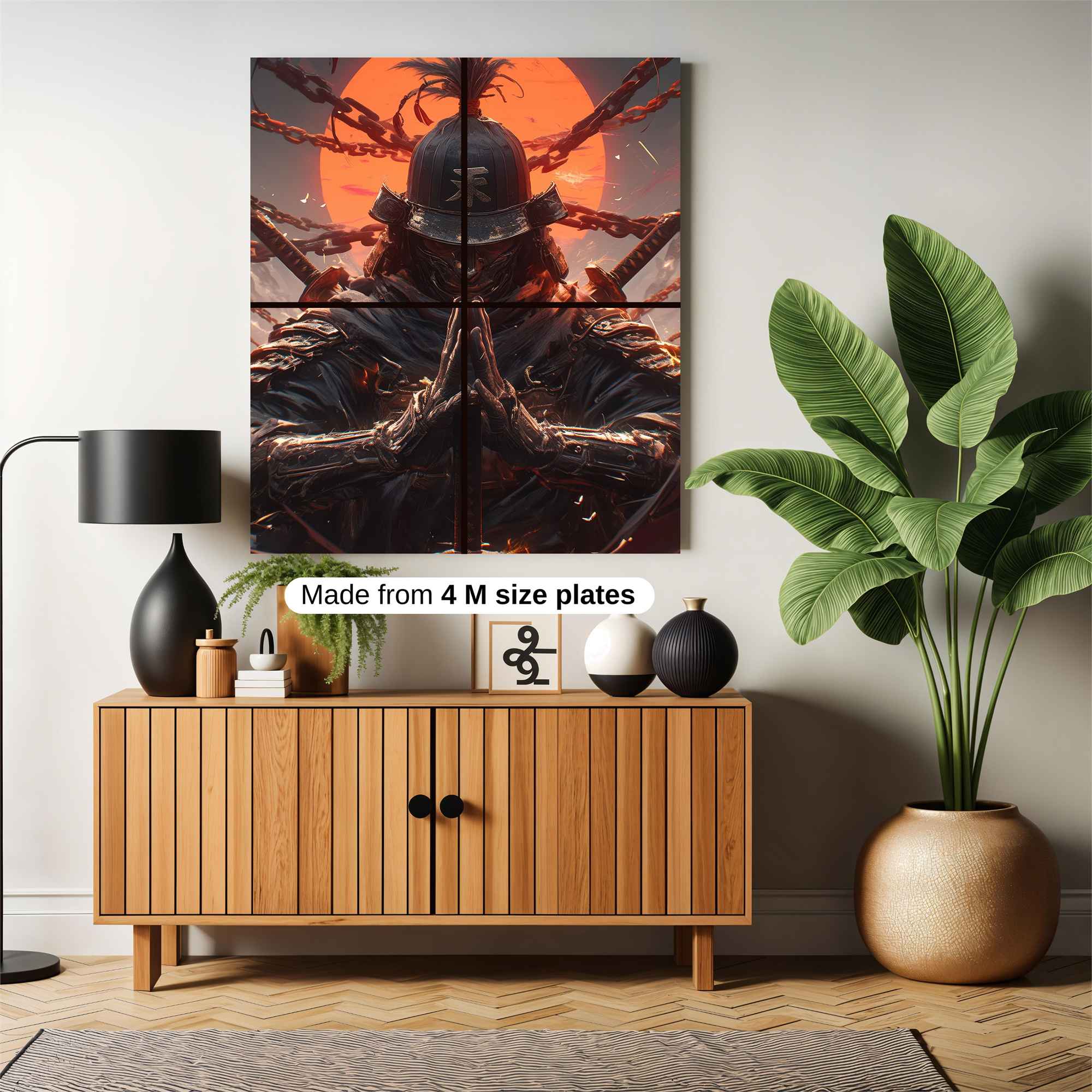 Samurai Serenity Safe Wall Magnetic / M