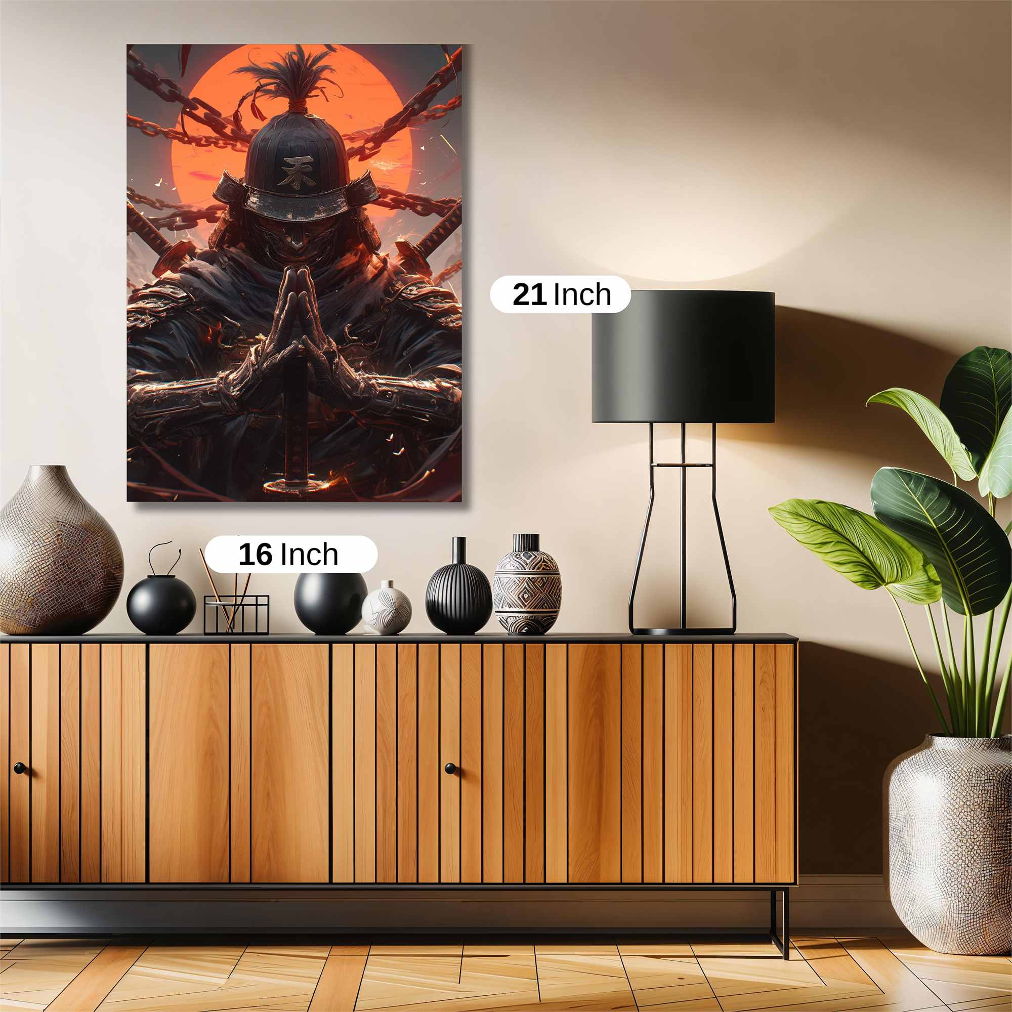 Samurai Serenity Safe Wall Magnetic / M