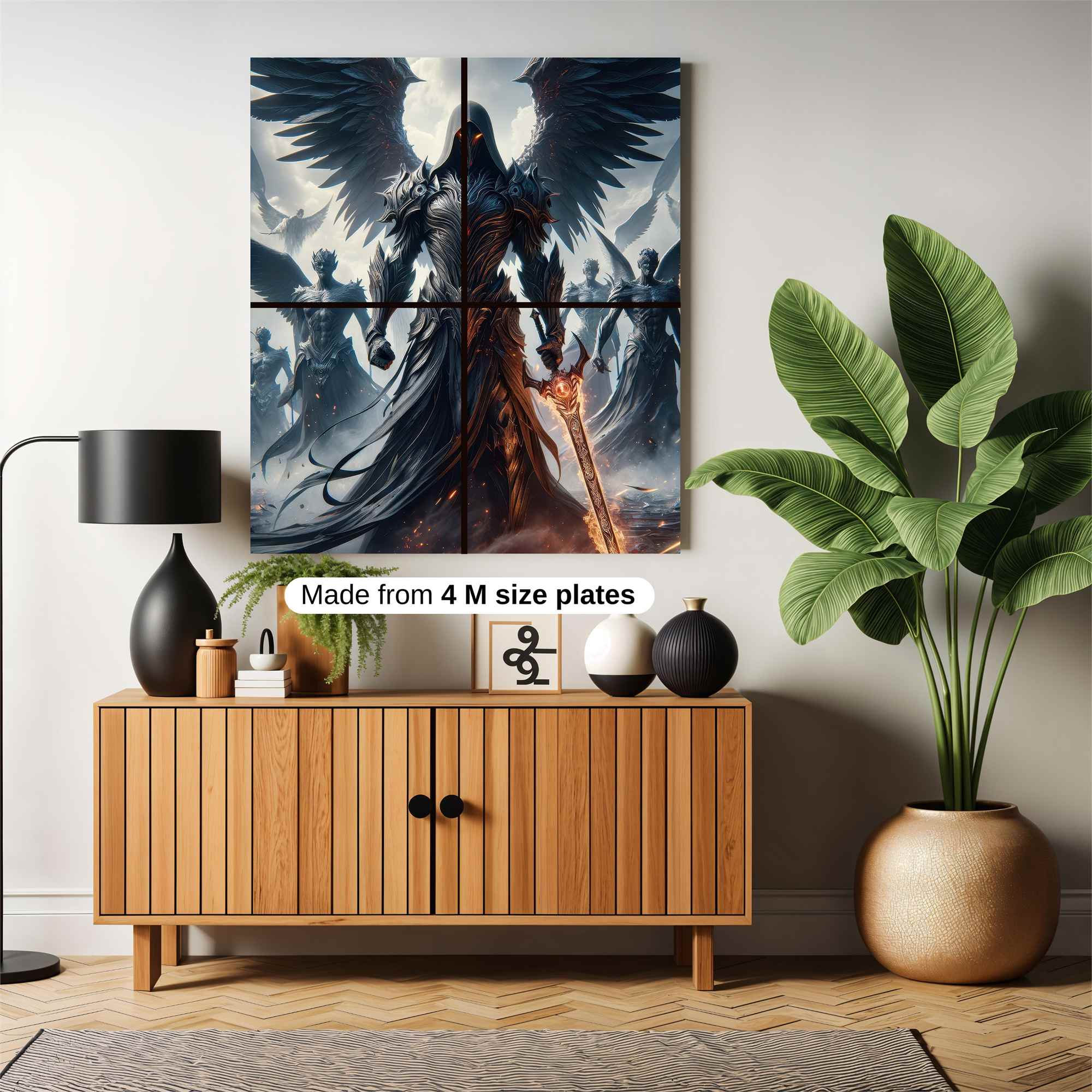 Angel Fury Safe Wall Magnetic / M