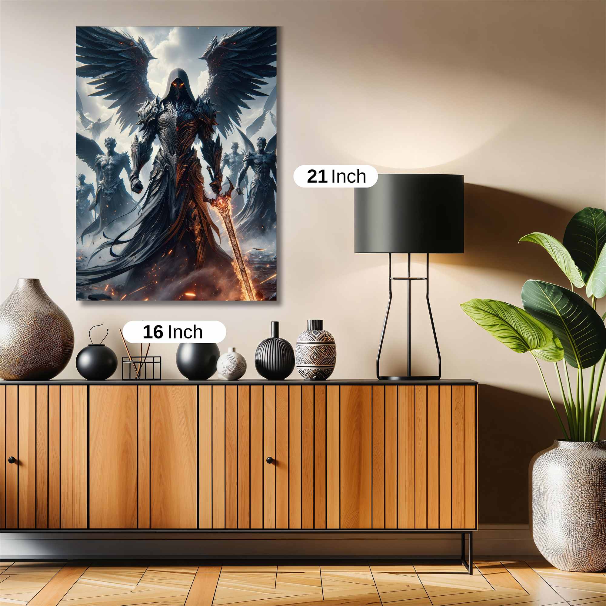 Angel Fury Safe Wall Magnetic / M