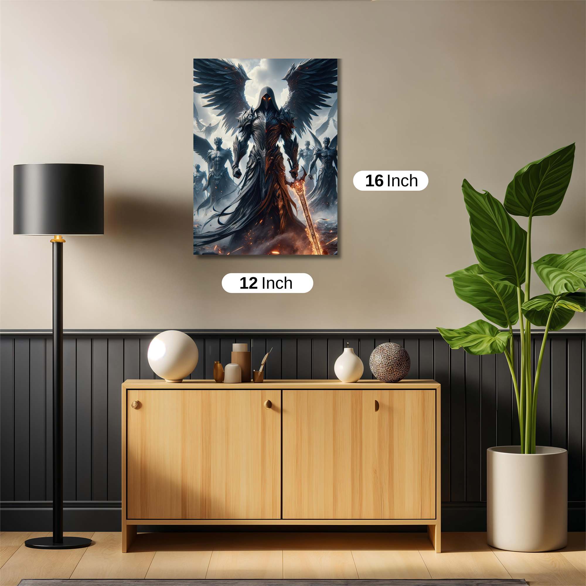Angel Fury Safe Wall Magnetic / M