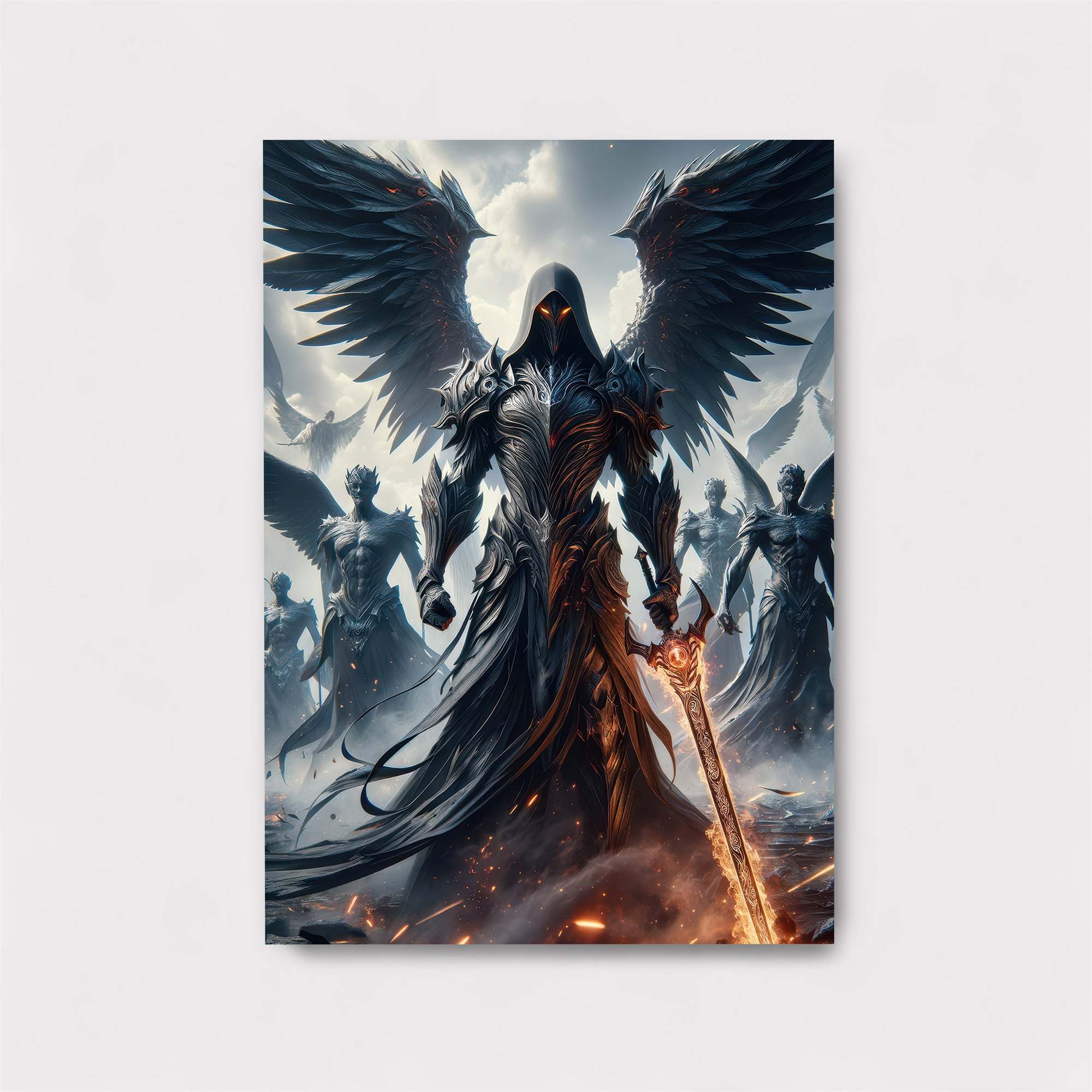 Angel Fury Safe Wall Magnetic / M